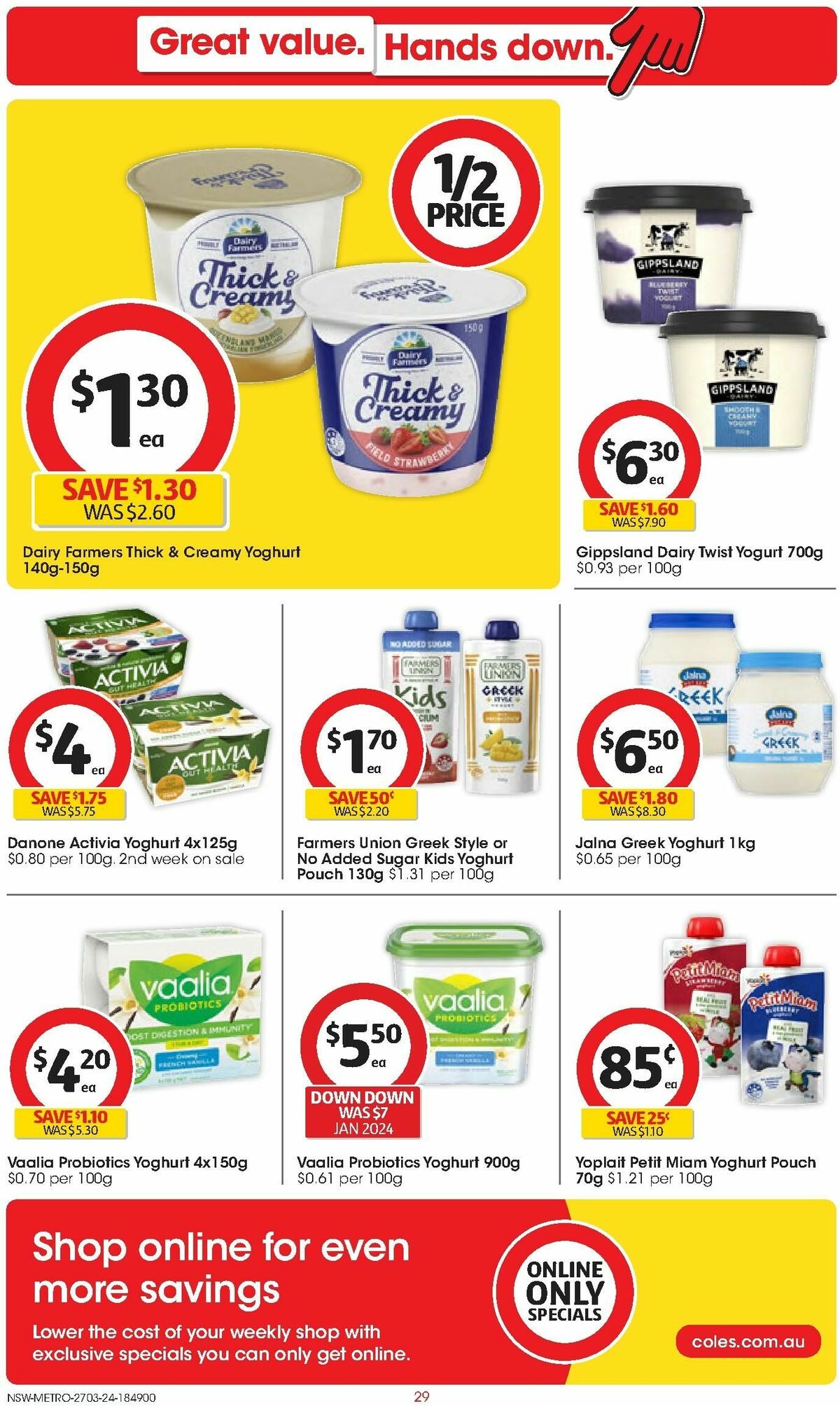 Coles Catalogues from 27 March