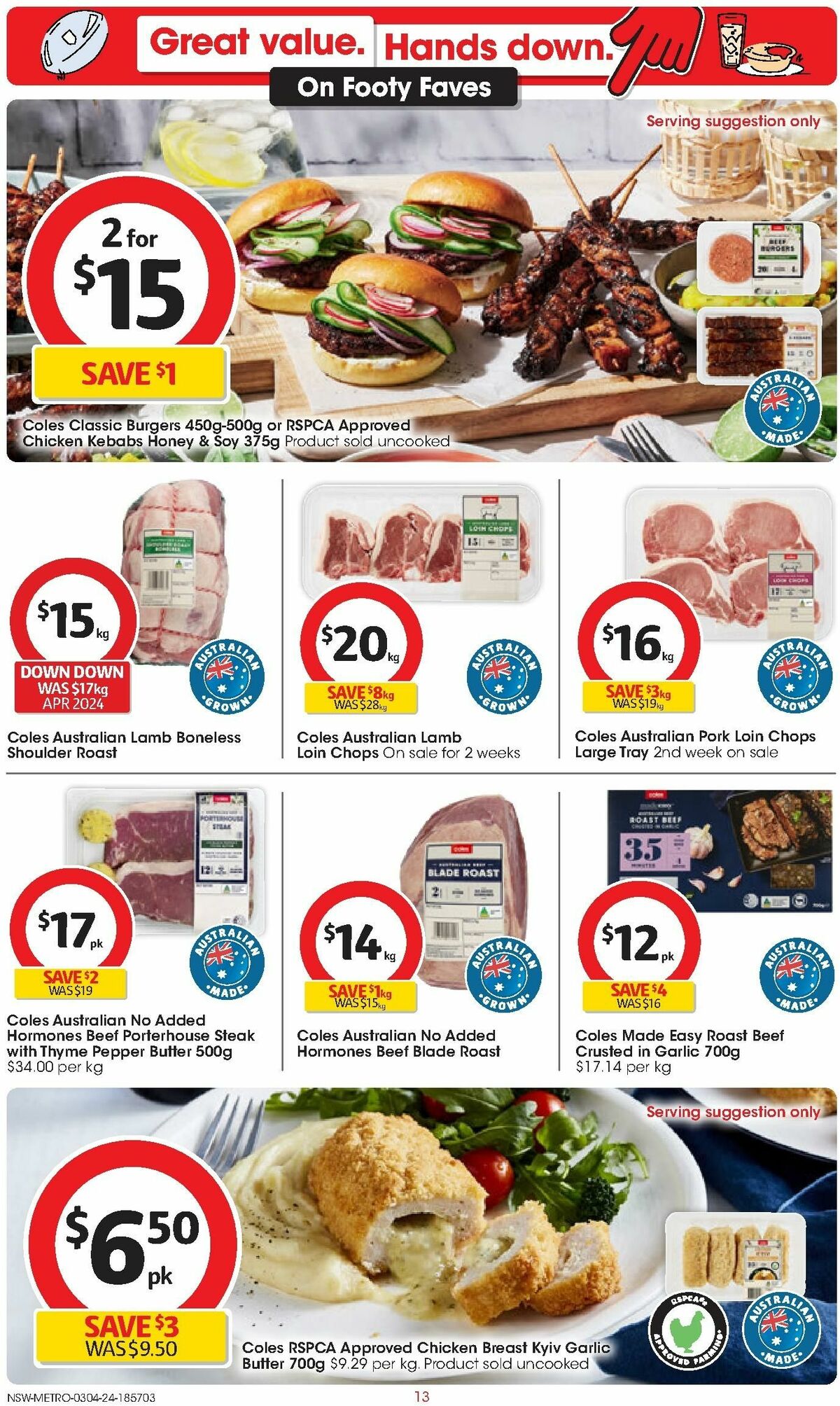 Coles Catalogues from 3 April