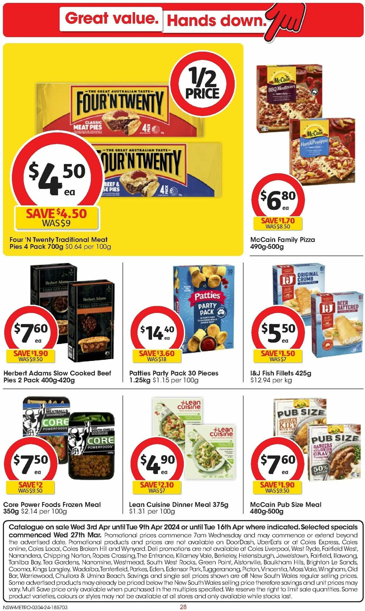 Coles Catalogues from 3 April