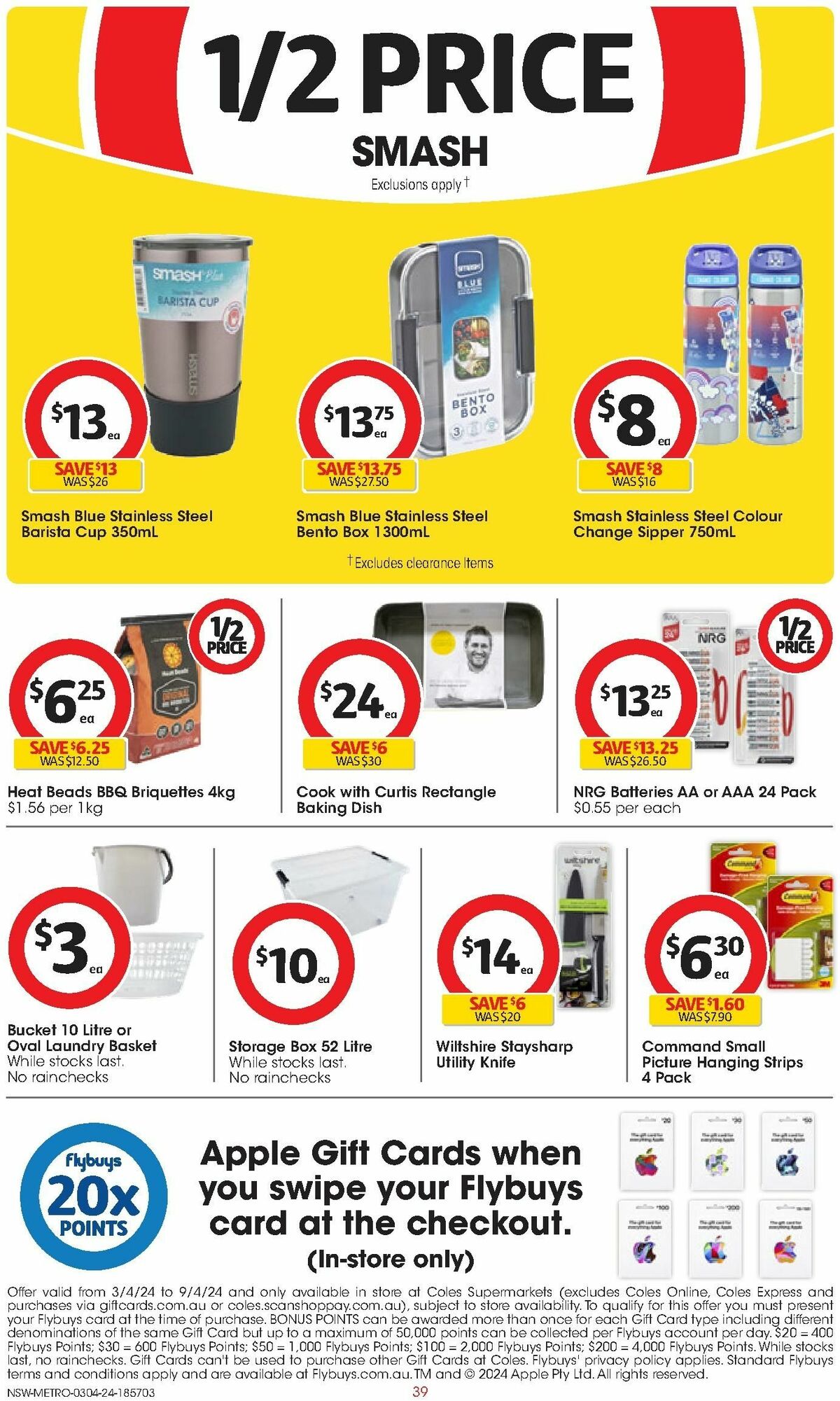 Coles Catalogues from 3 April