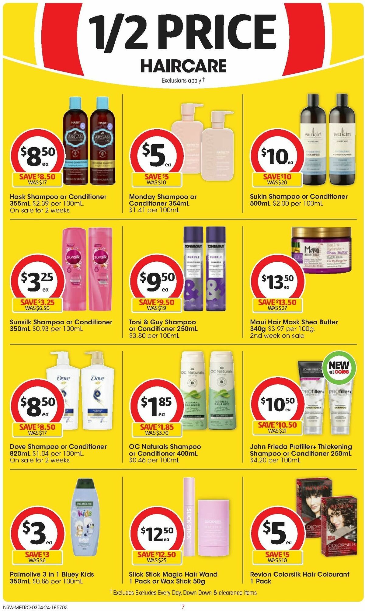 Coles Catalogues from 3 April