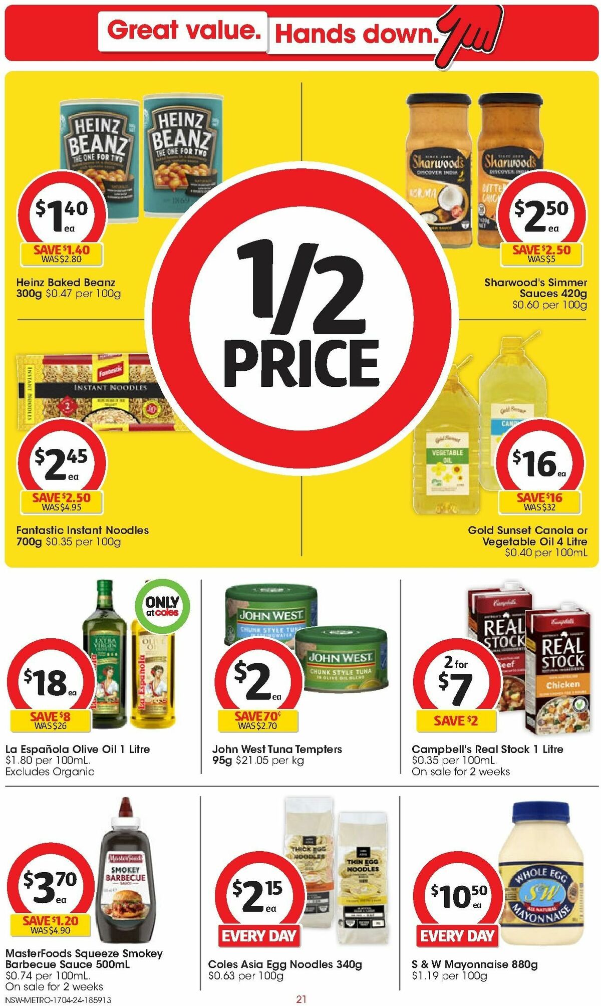 Coles Catalogues from 17 April