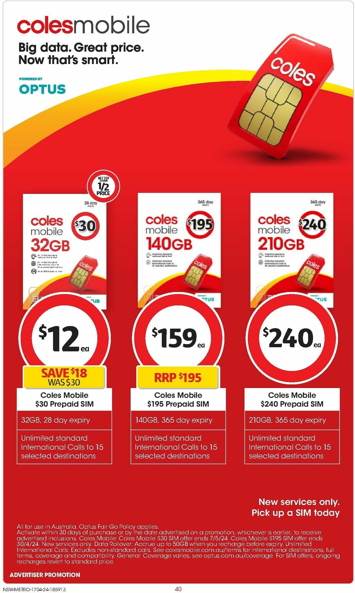 Coles Catalogues from 17 April