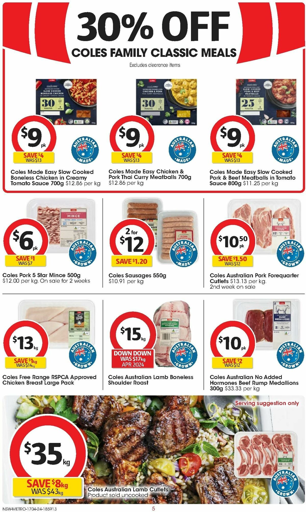 Coles Catalogues from 17 April