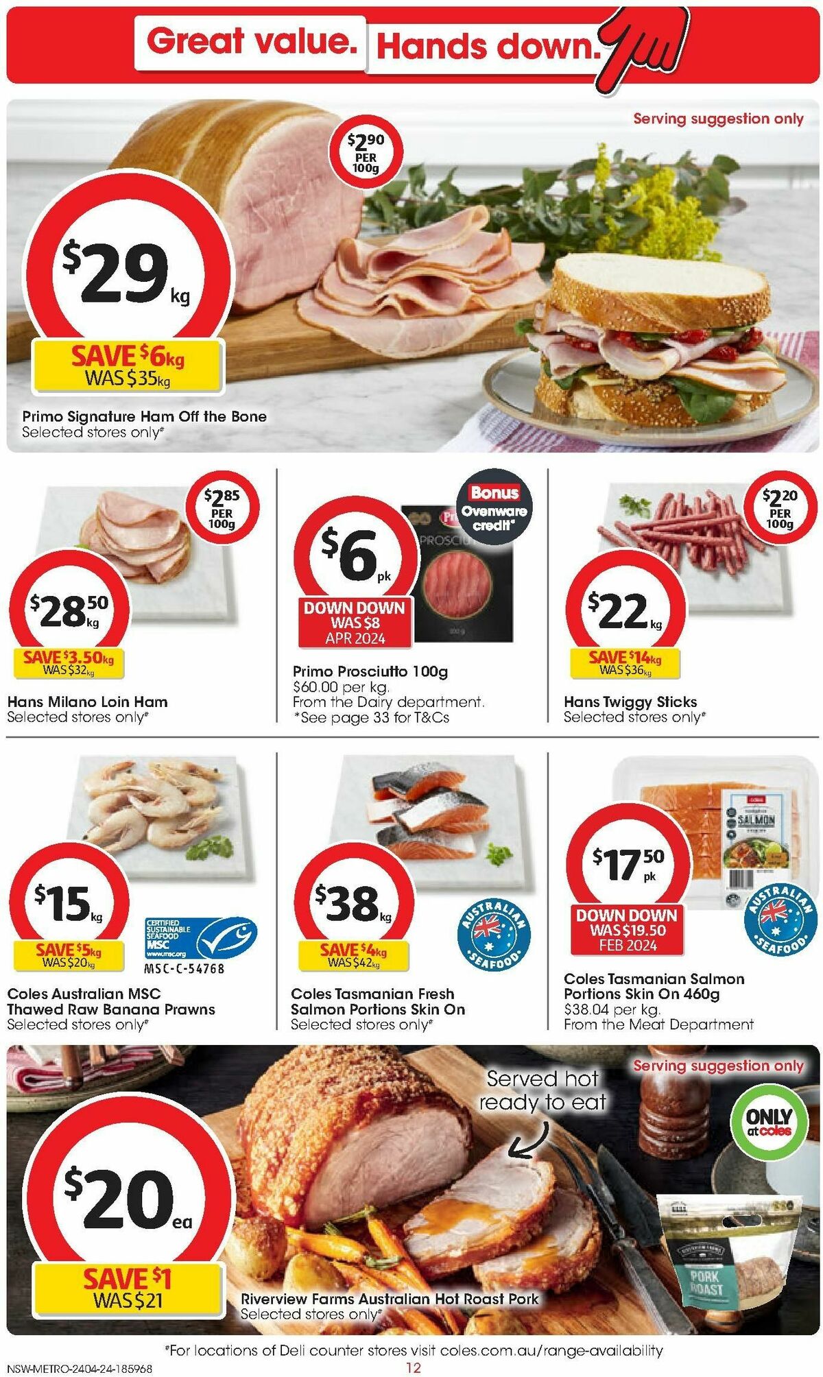 Coles Catalogues from 24 April