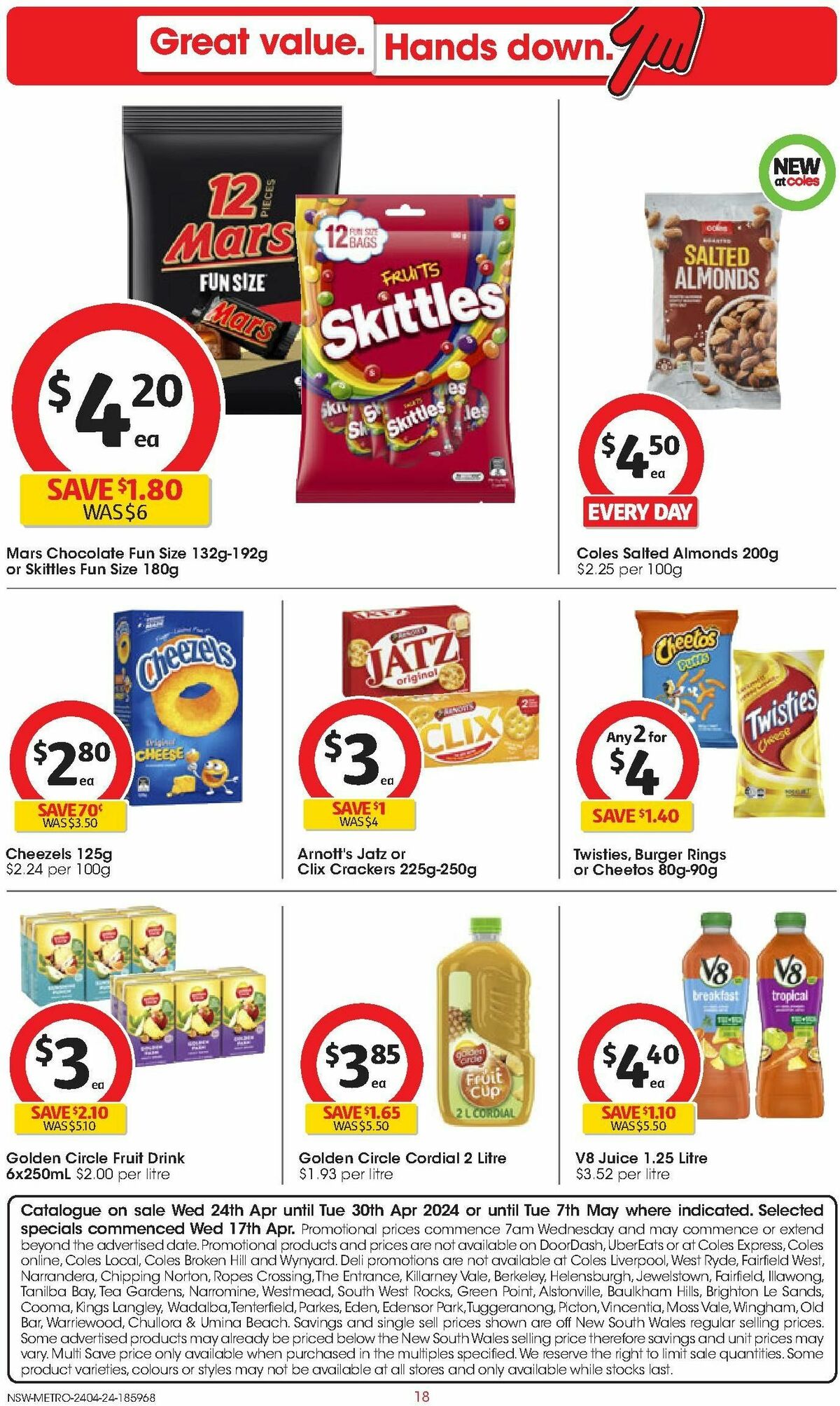 Coles Catalogues from 24 April