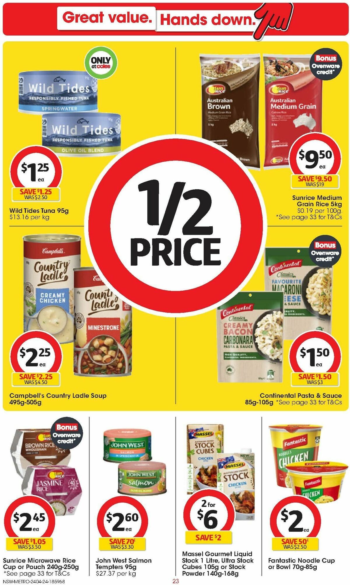 Coles Catalogues from 24 April