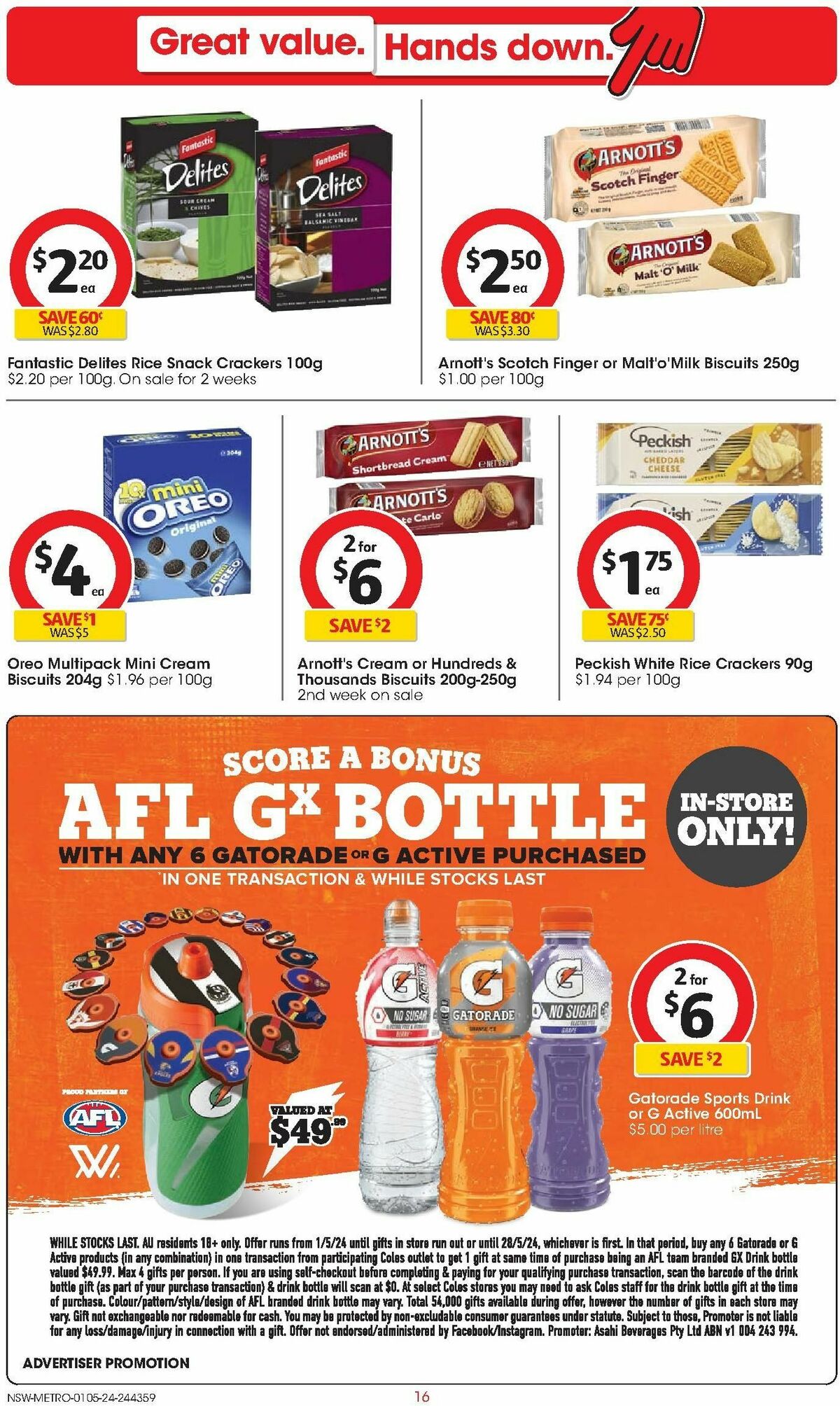 Coles Catalogues from 1 May