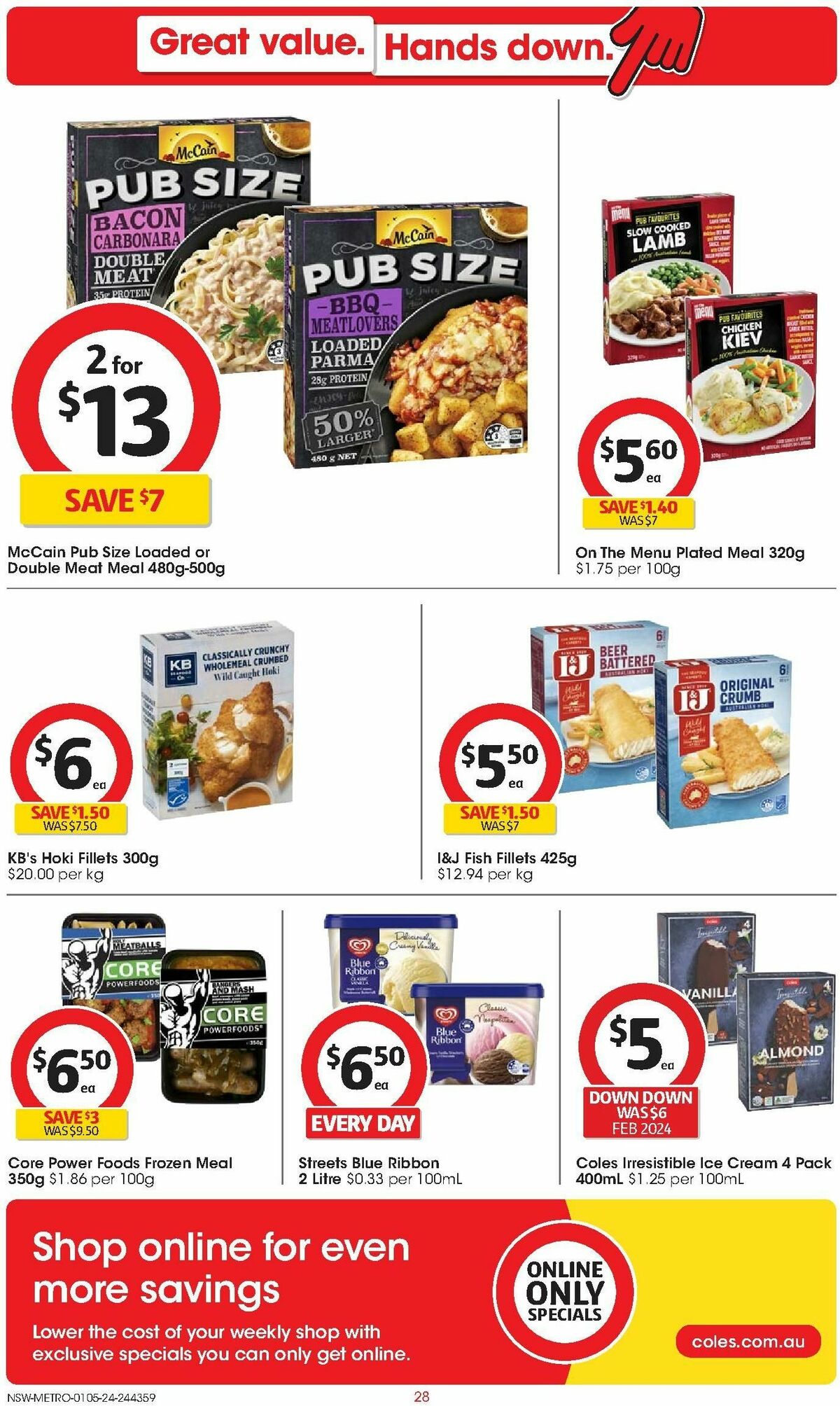 Coles Catalogues from 1 May