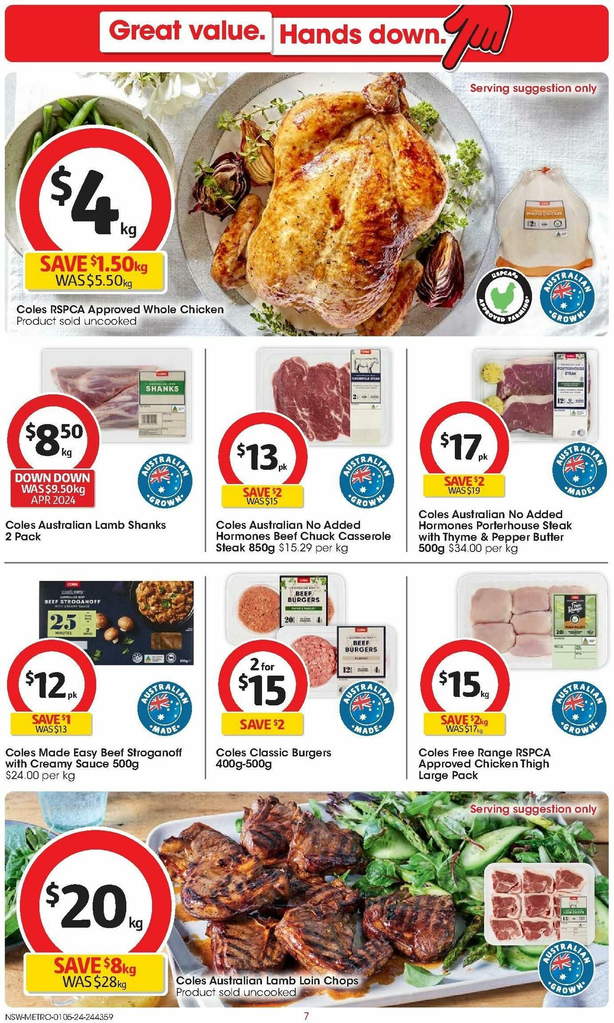 Coles Catalogues from 1 May