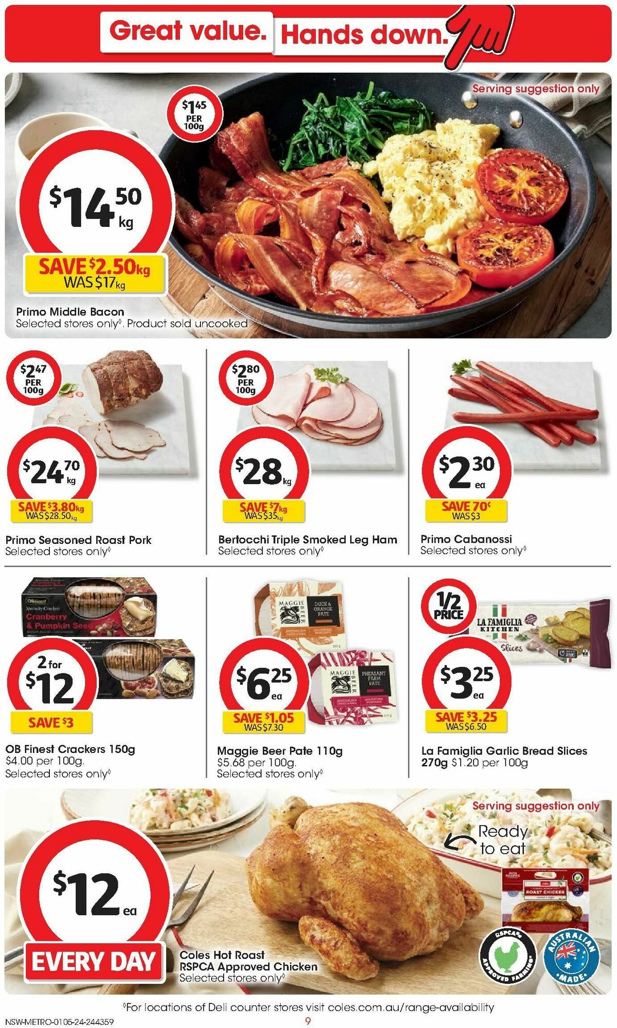 Coles Catalogues from 1 May