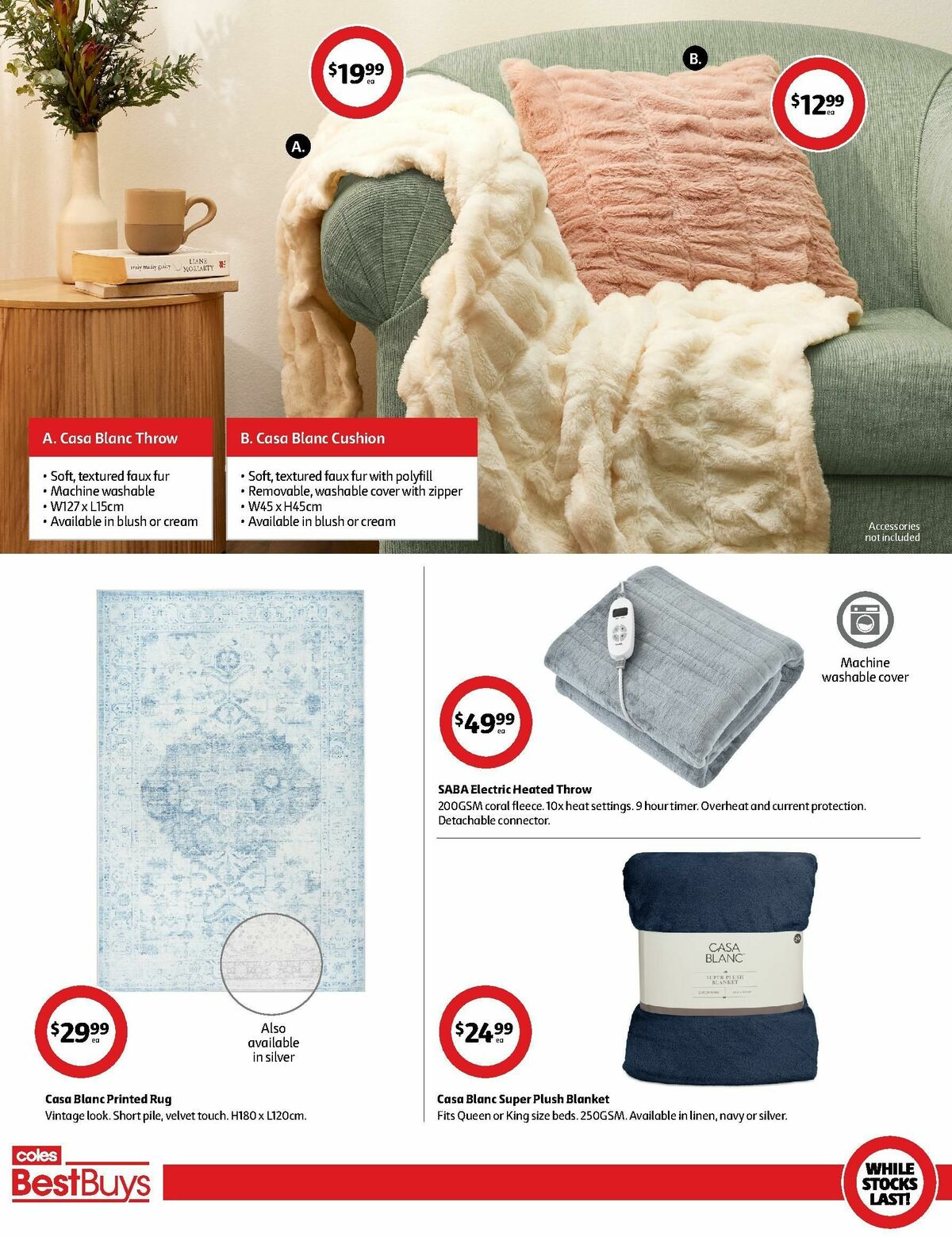 Coles Best Buys - Cosy Winters Catalogues from 3 May