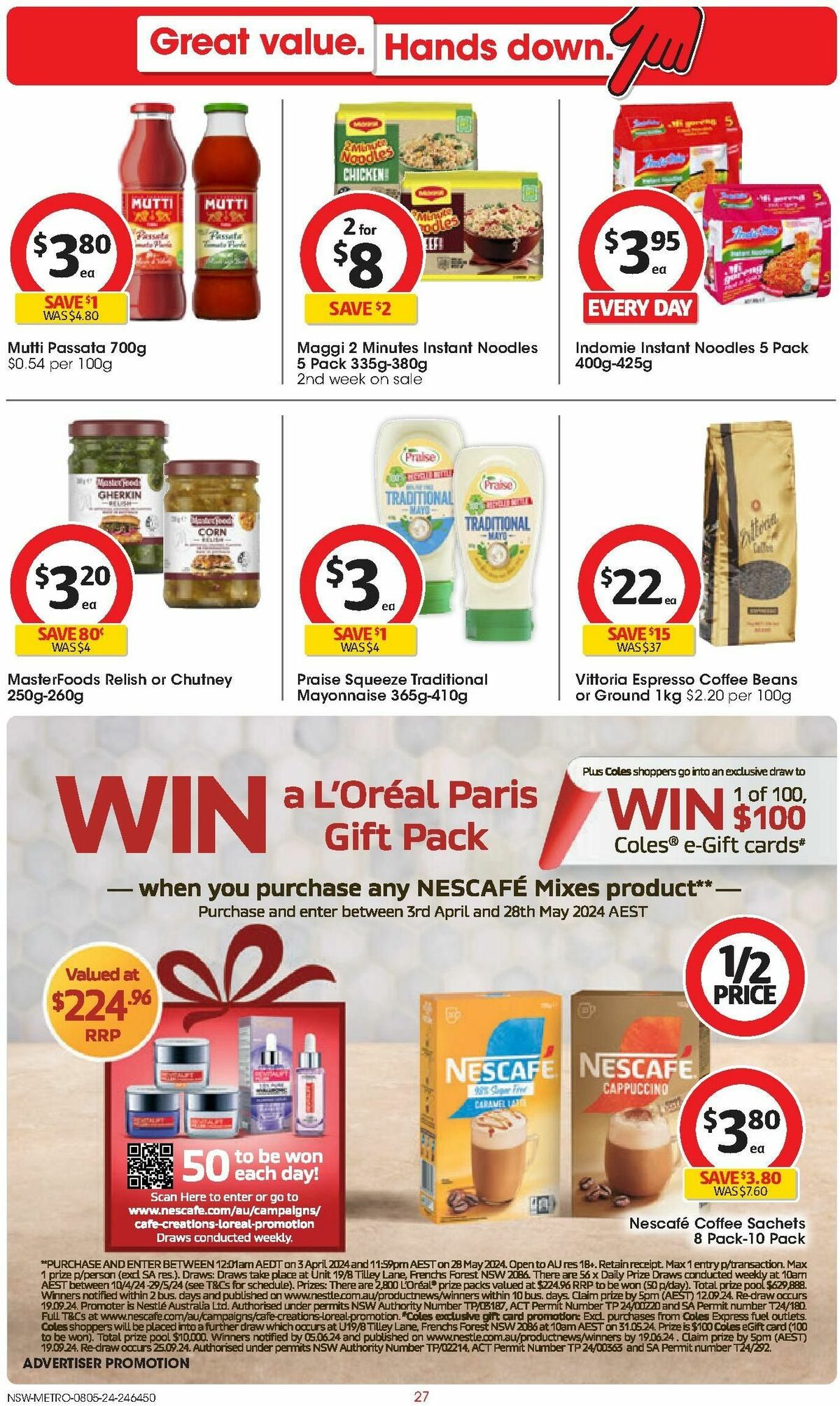 Coles Catalogues from 8 May