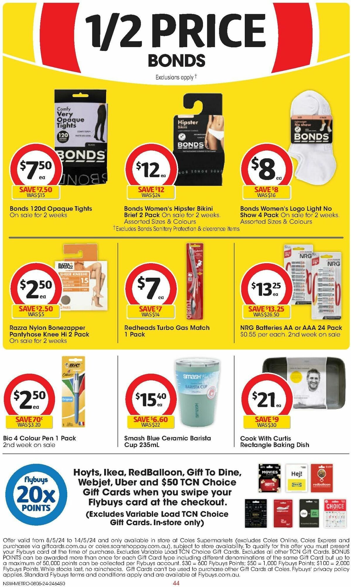 Coles Catalogues from 8 May