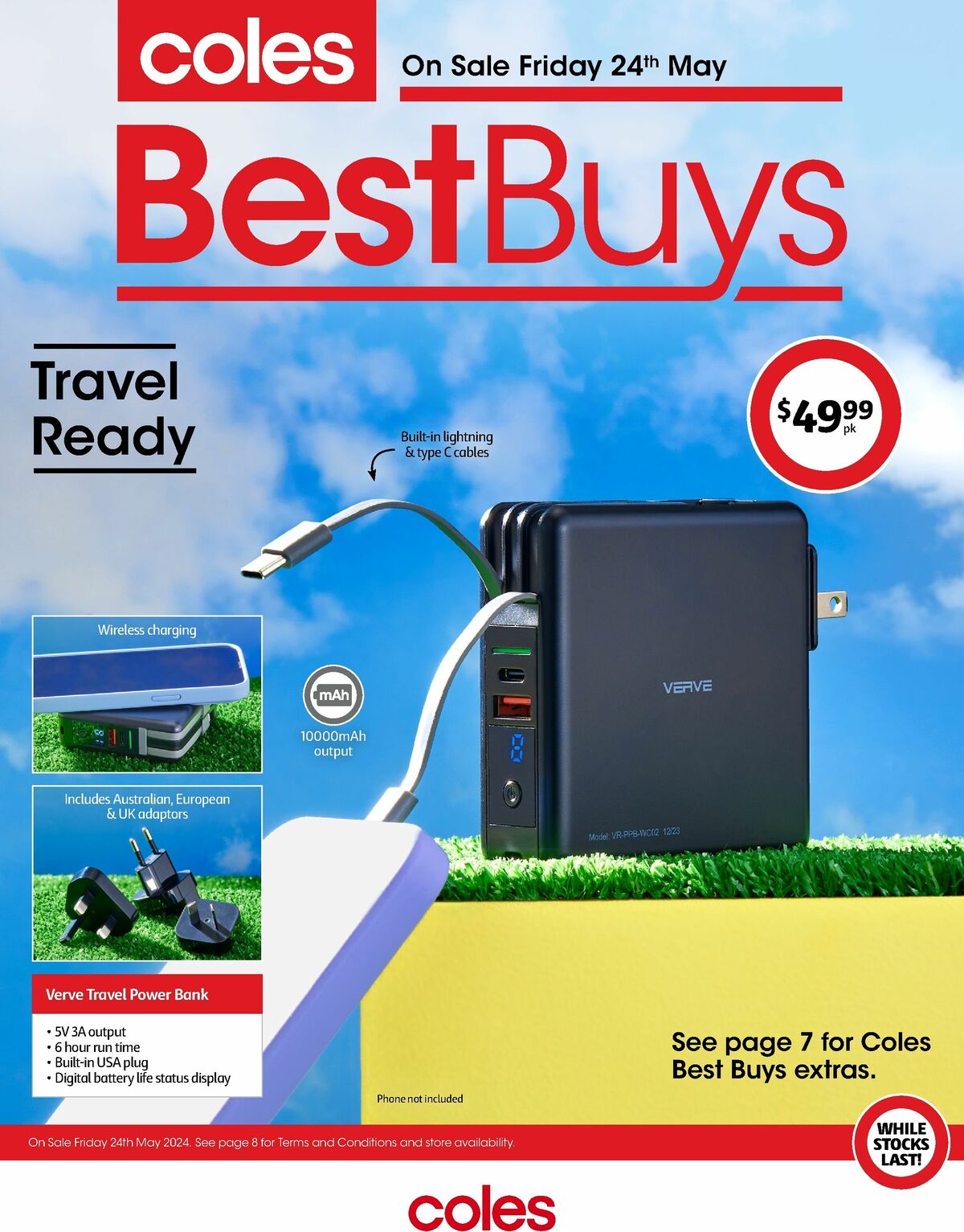 Coles Best Buys - Travel Ready Catalogues from 24 May