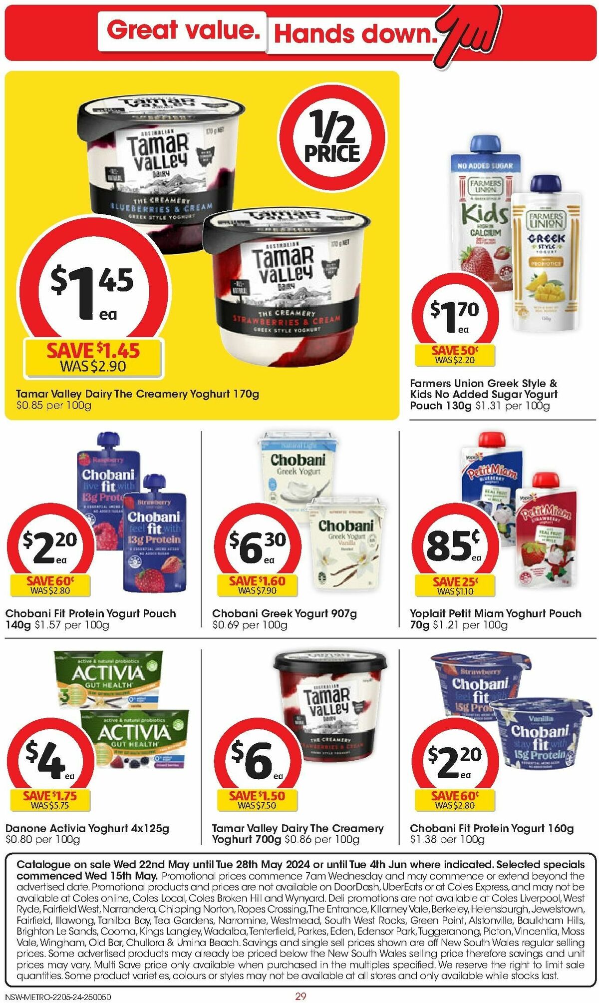 Coles Catalogues from 22 May