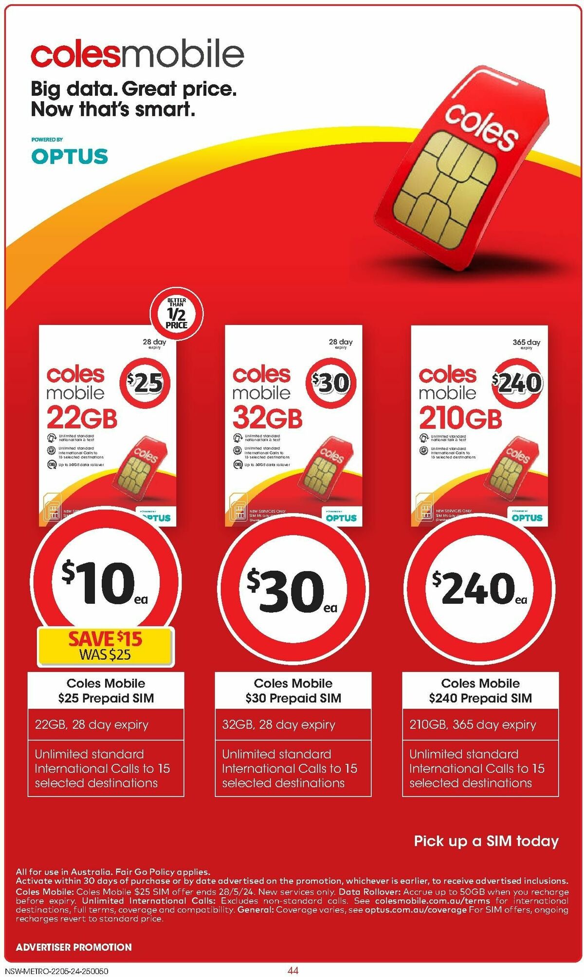 Coles Catalogues from 22 May