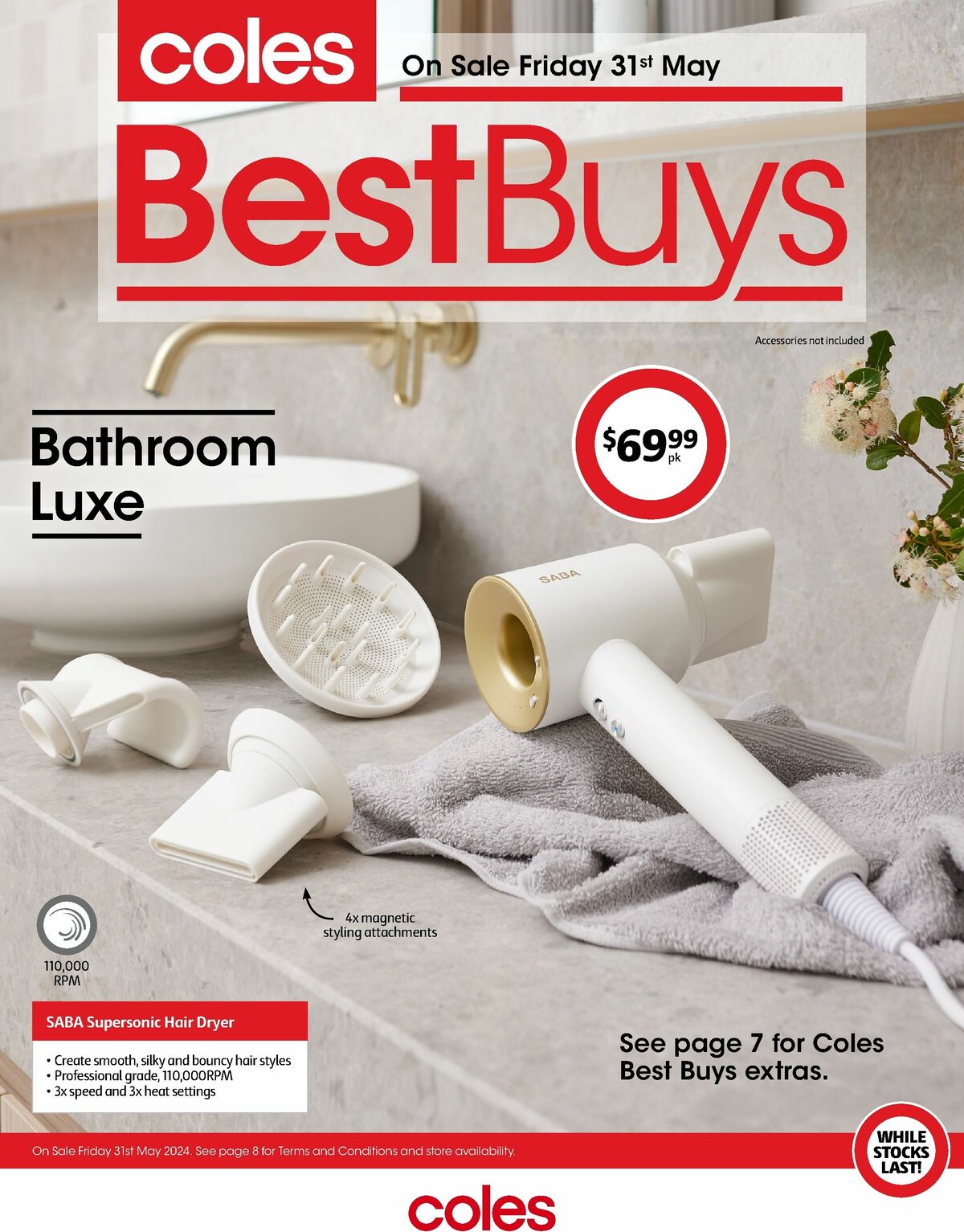 Coles Best Buys - Bathroom Luxe Catalogues from 31 May