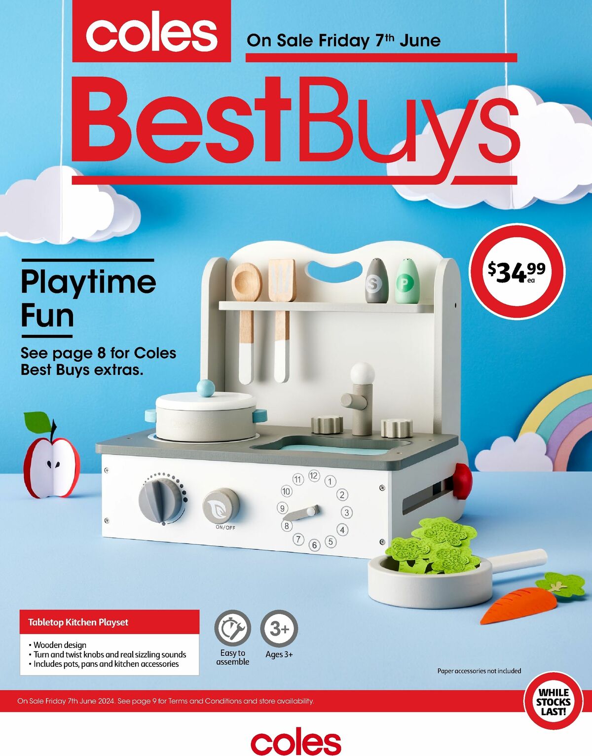 Coles Best Buys - Playtime Fun Catalogues from 7 June