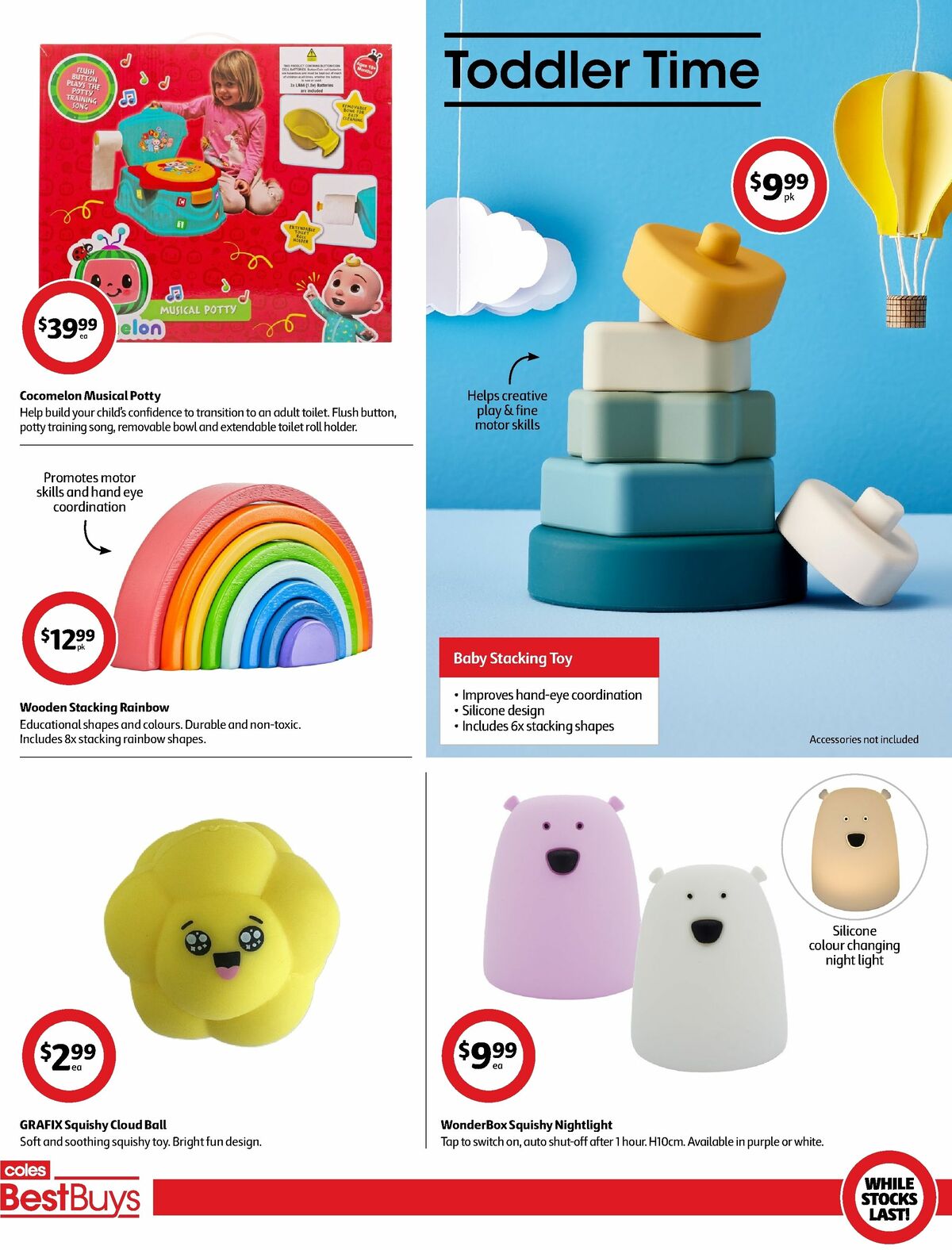 Coles Best Buys - Playtime Fun Catalogues from 7 June