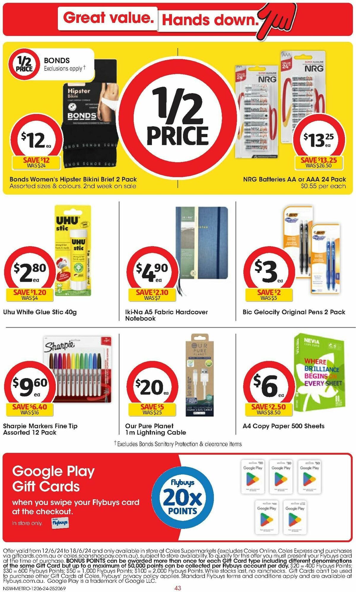 Coles Catalogues from 12 June