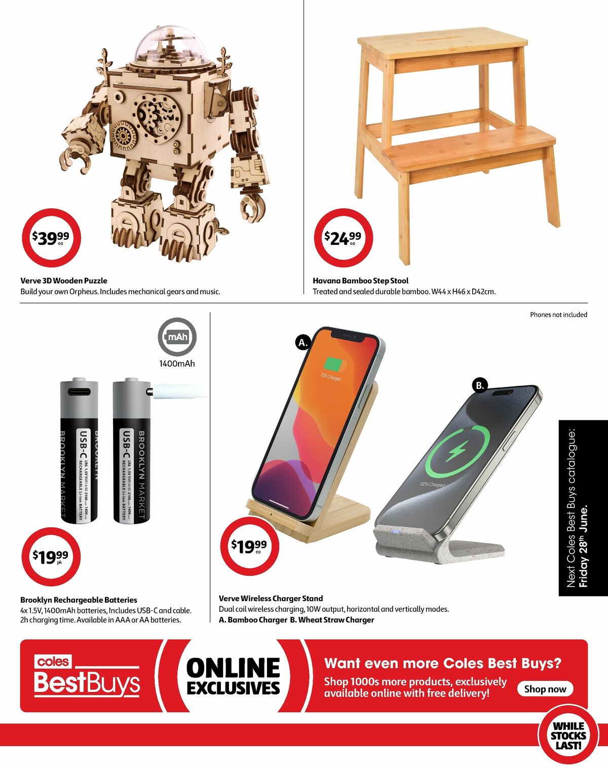 Coles Best Buys - Conscious Living Catalogues from 21 June