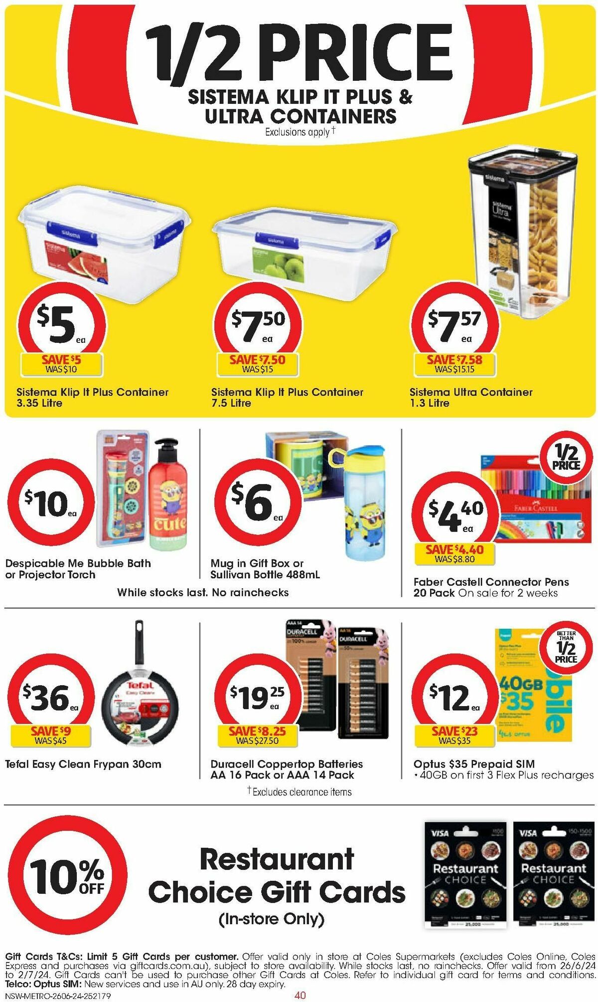 Coles Catalogues from 26 June