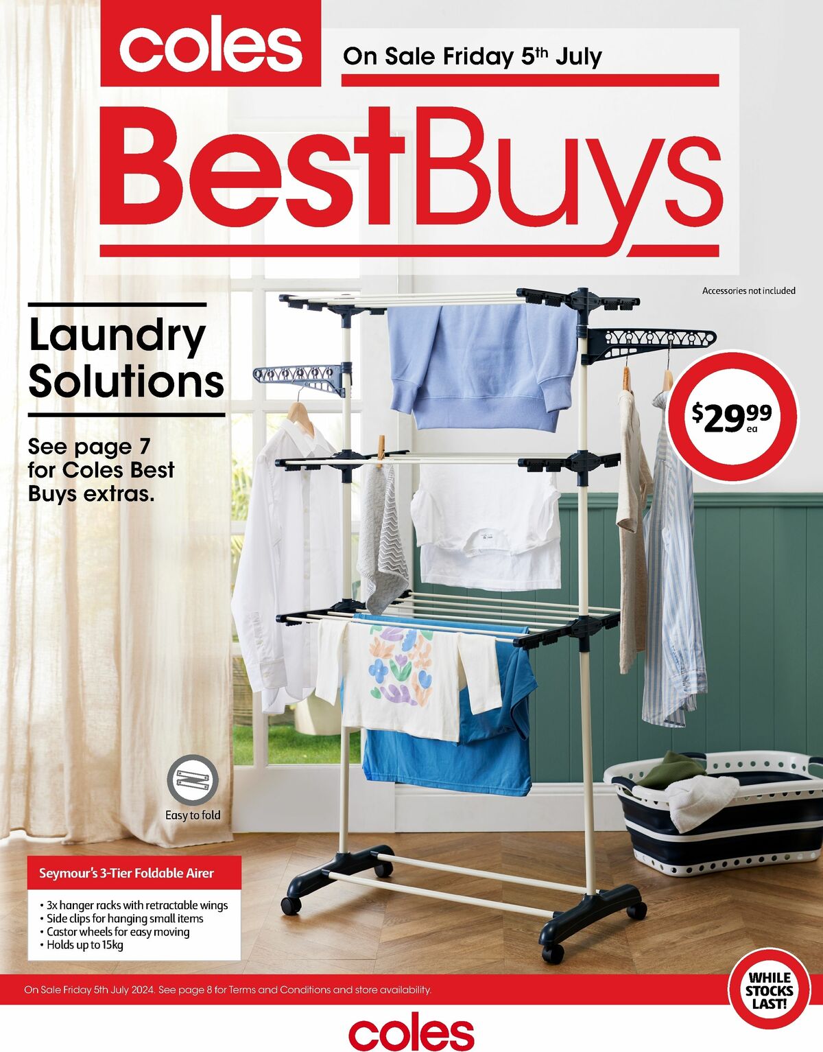 Coles Best Buys - Laundry Solutions Catalogues from 5 July