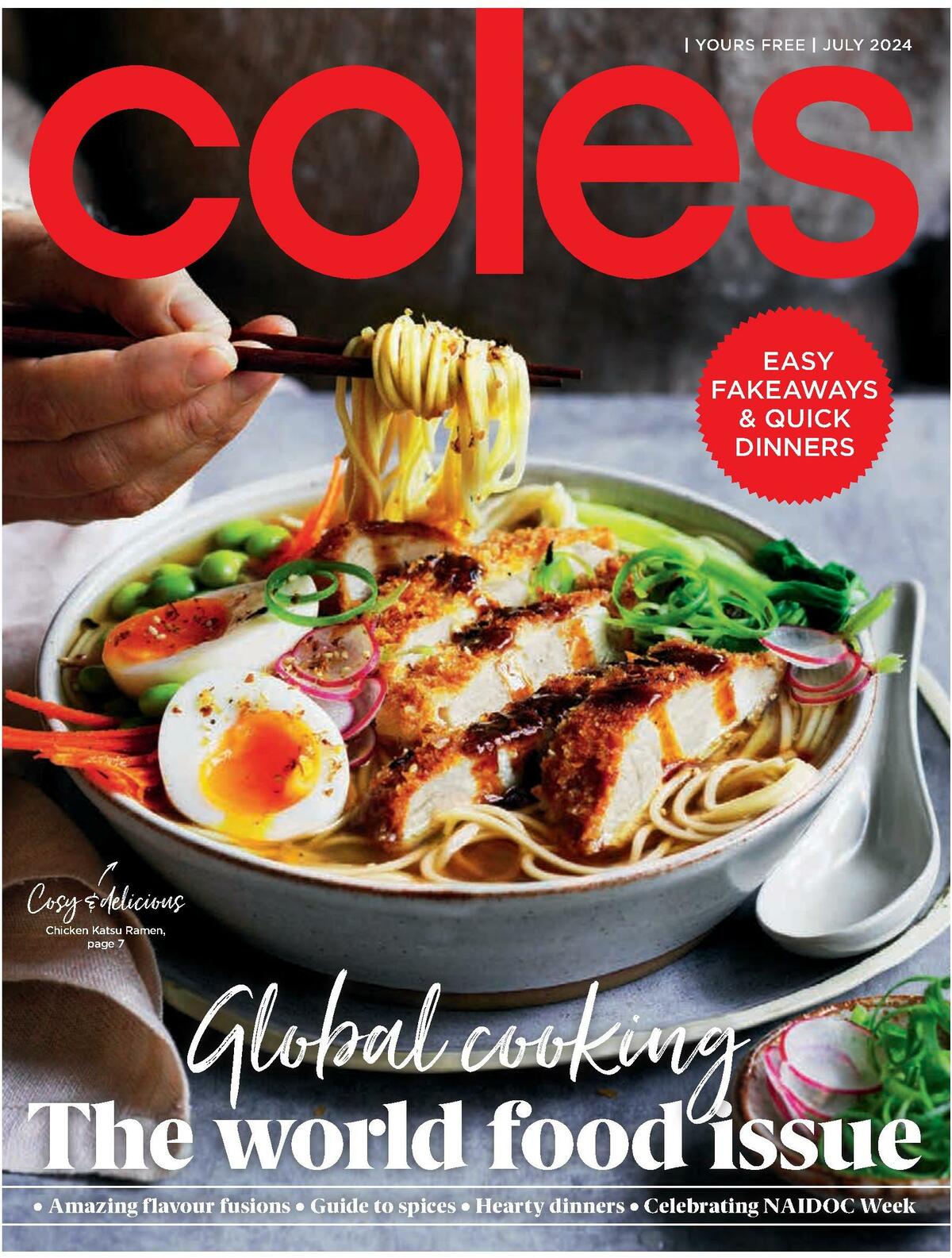 Coles Magazine July Catalogues from 7 July