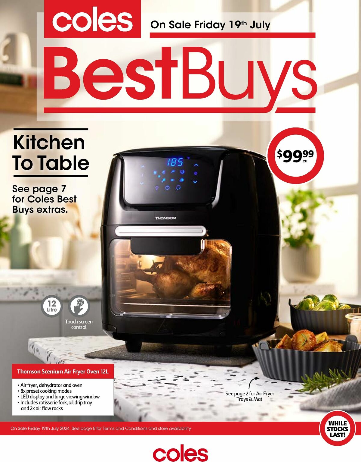 Coles Best Buys - Kitchen To Table Catalogues from 19 July