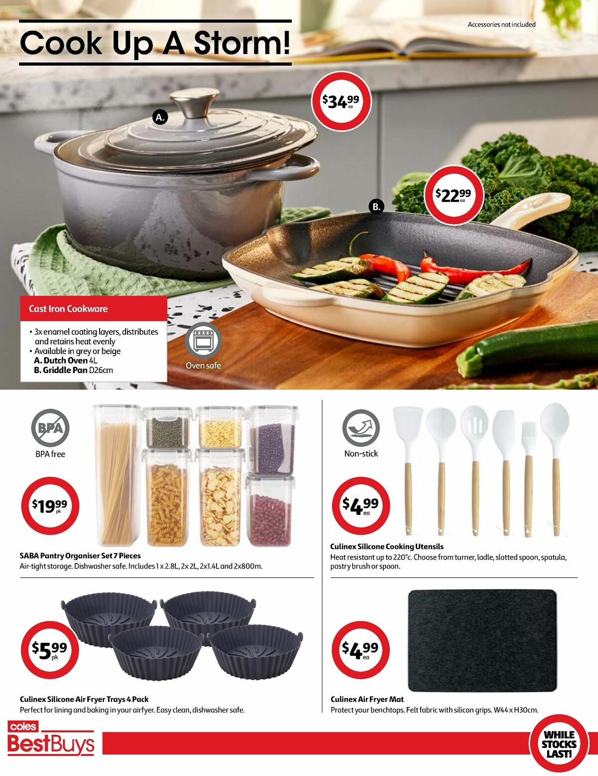 Coles Best Buys - Kitchen To Table Catalogues from 19 July