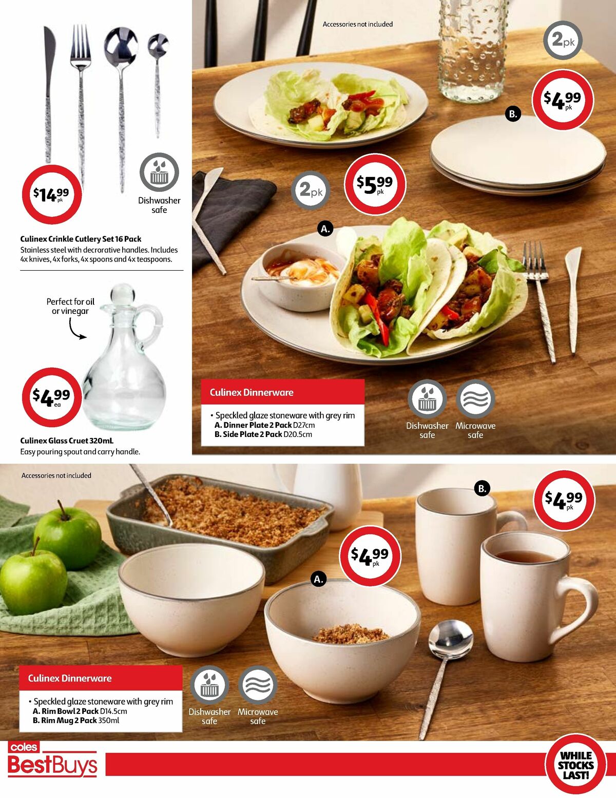 Coles Best Buys - Kitchen To Table Catalogues from 19 July