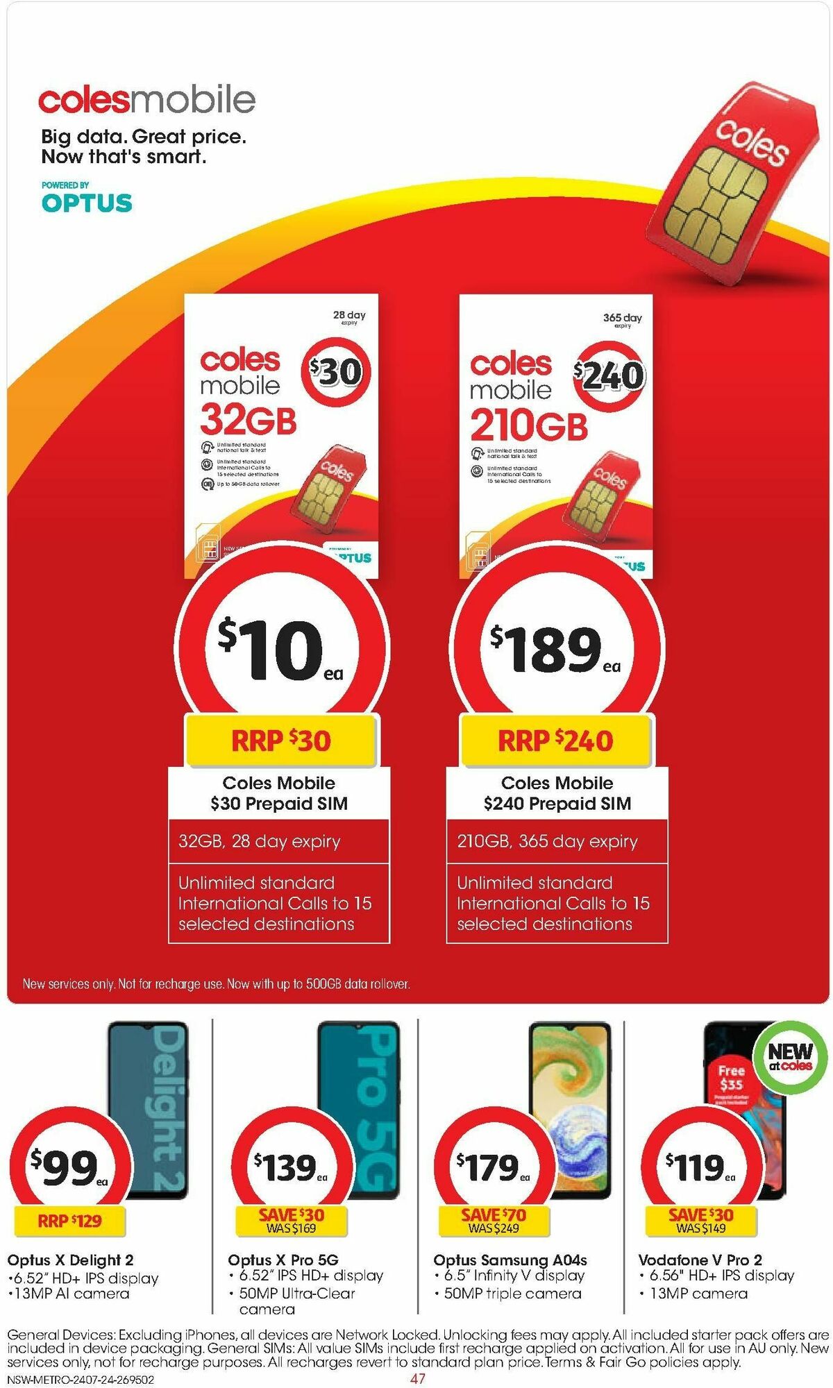 Coles Catalogues from 24 July