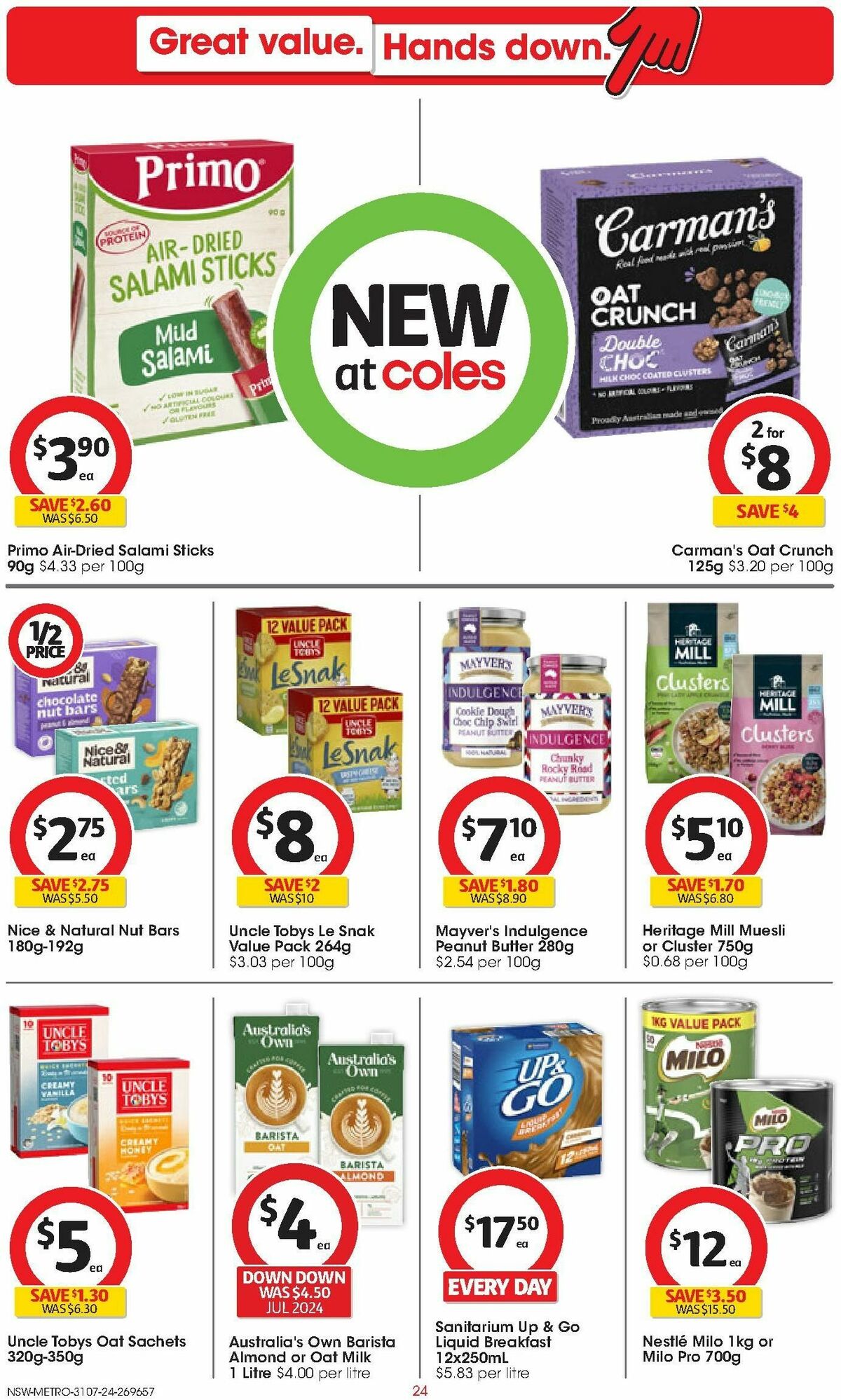 Coles Catalogues from 31 July