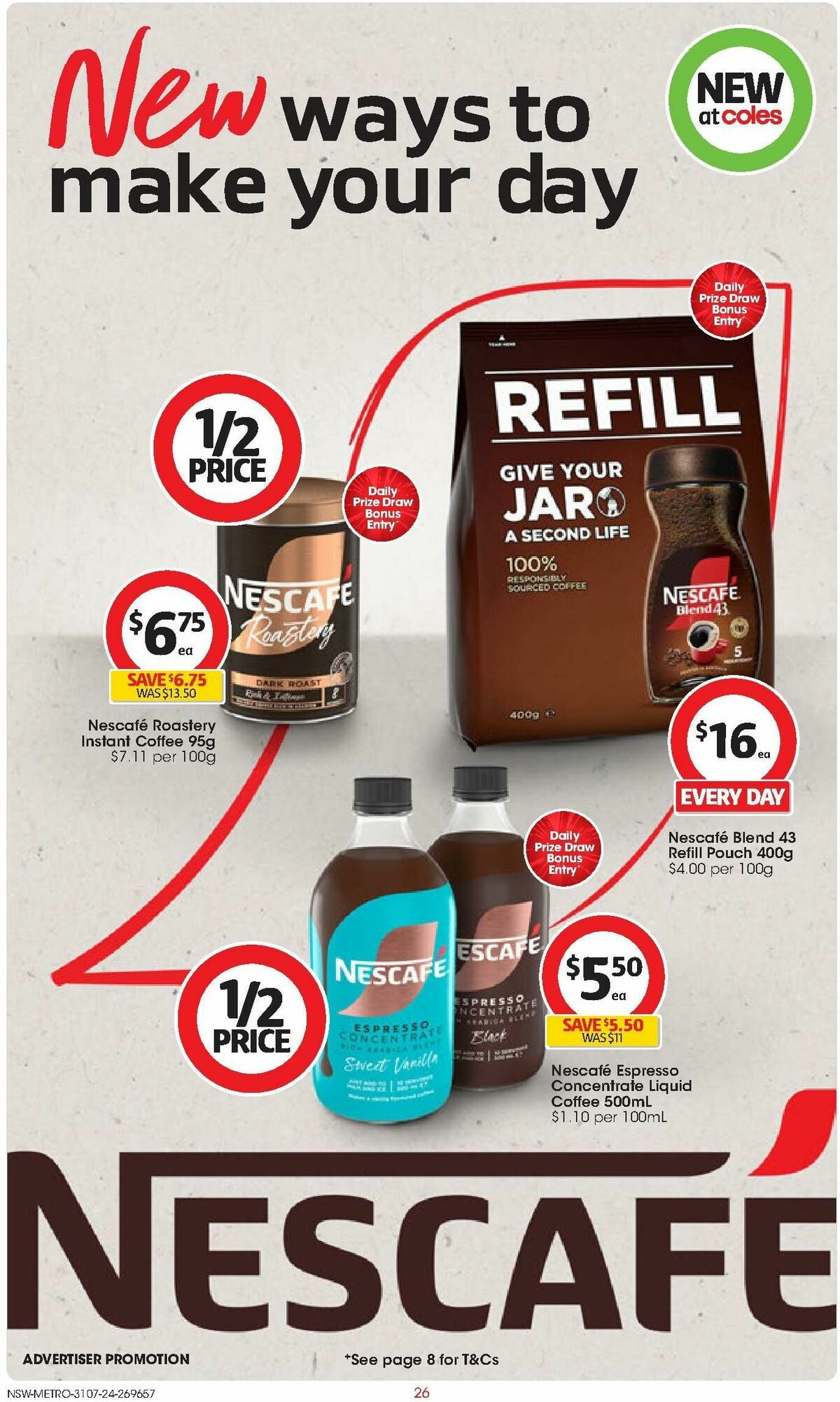 Coles Catalogues from 31 July