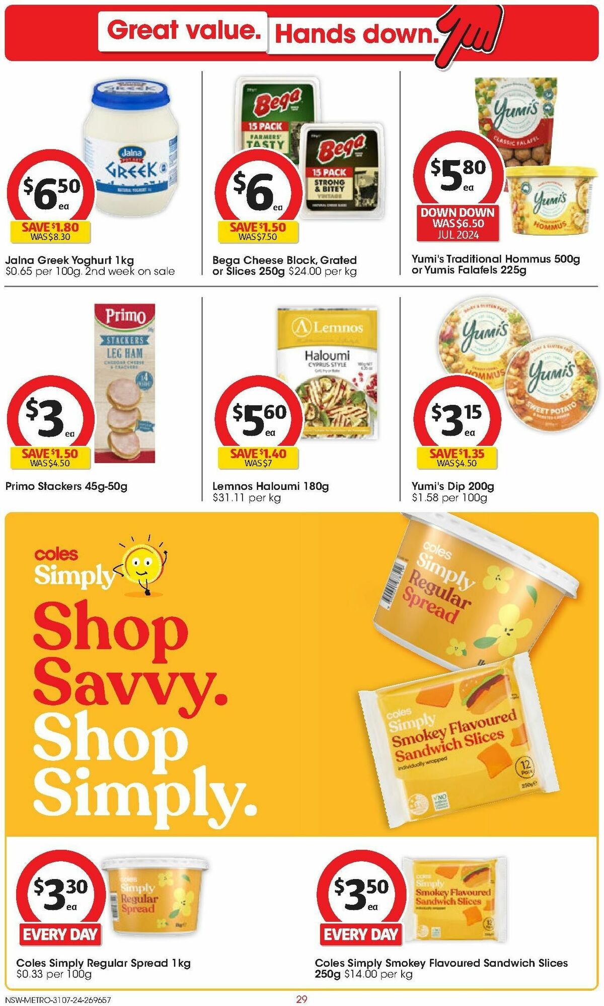 Coles Catalogues from 31 July