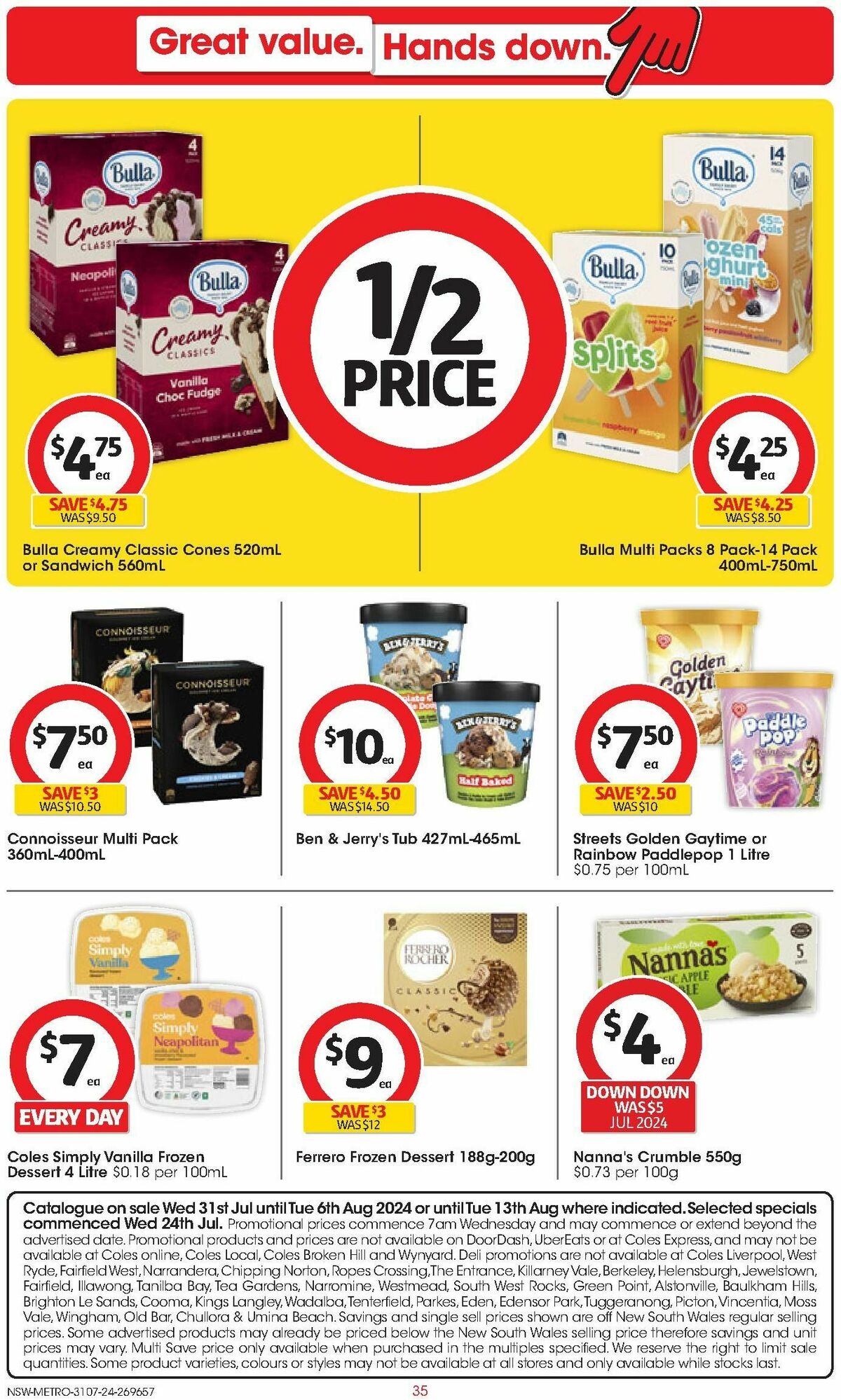 Coles Catalogues from 31 July