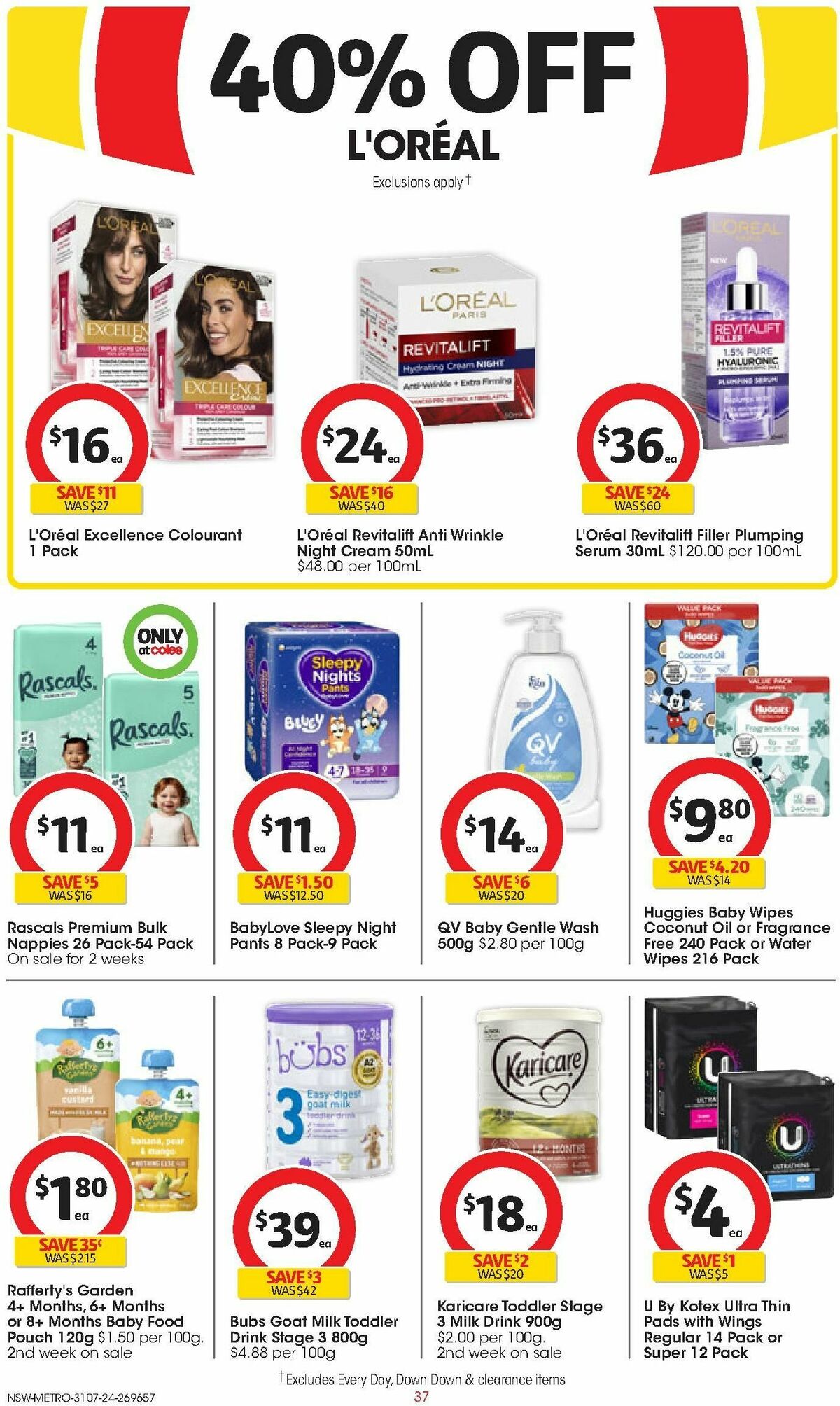 Coles Catalogues from 31 July