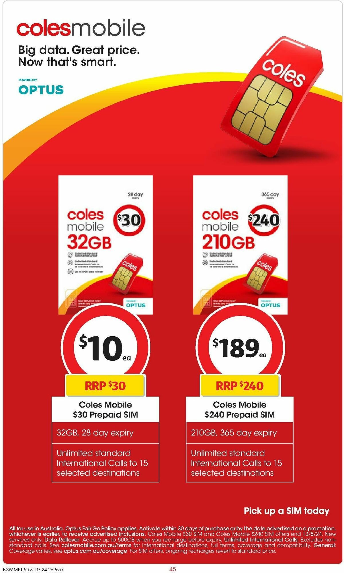 Coles Catalogues from 31 July