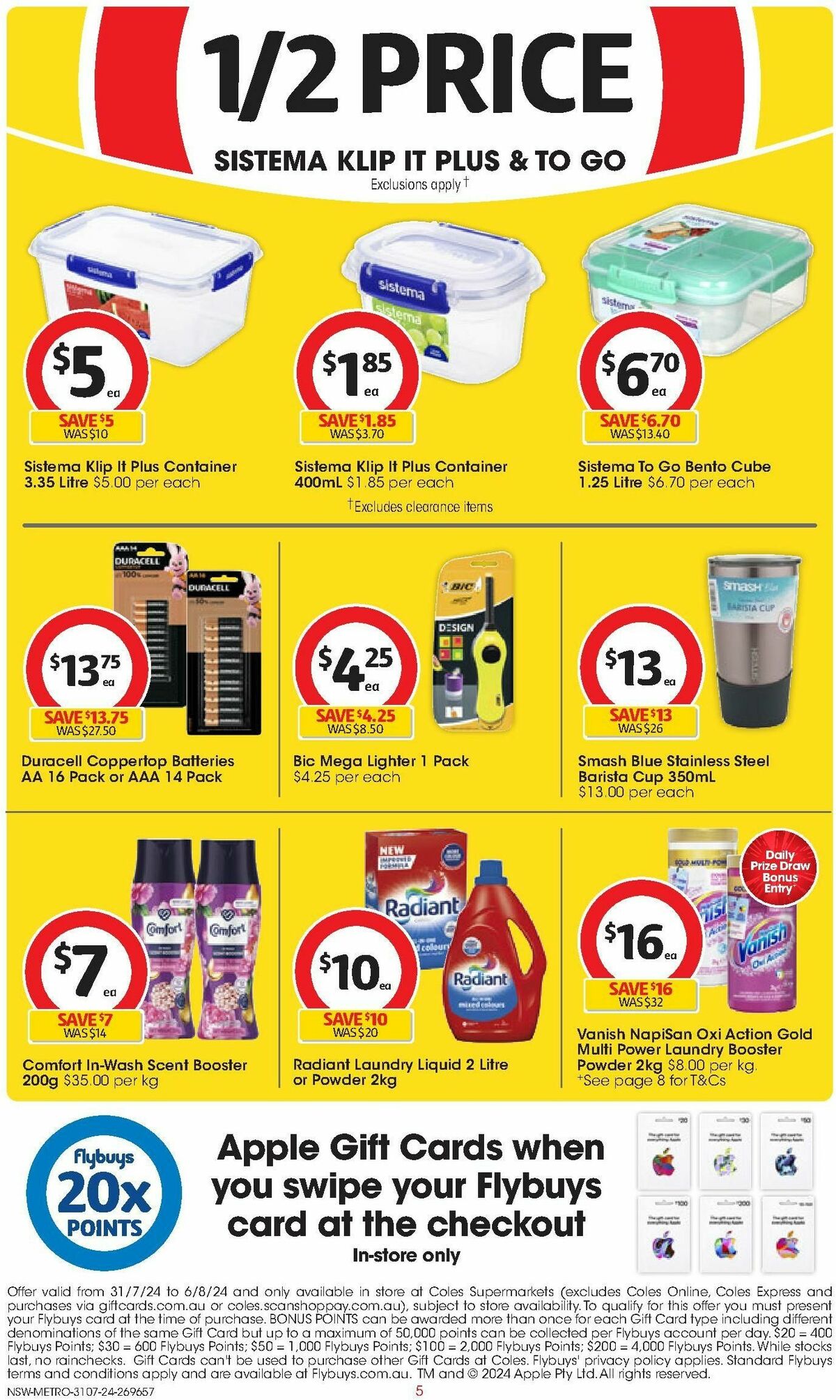 Coles Catalogues from 31 July