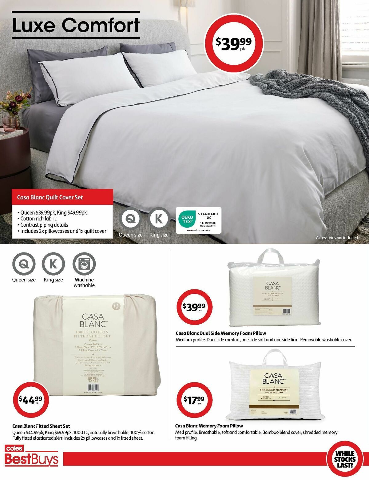 Coles Best Buys - Bed & Bath Catalogues from 2 August