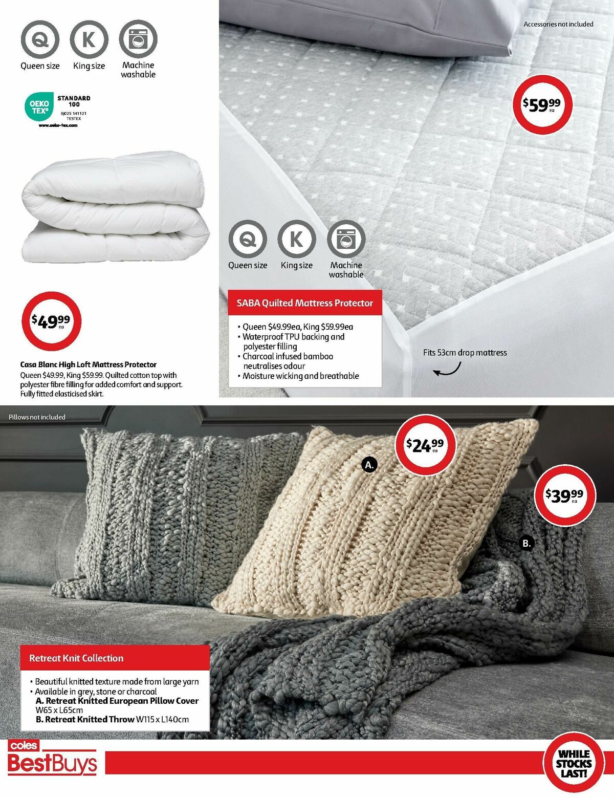 Coles Best Buys - Bed & Bath Catalogues from 2 August