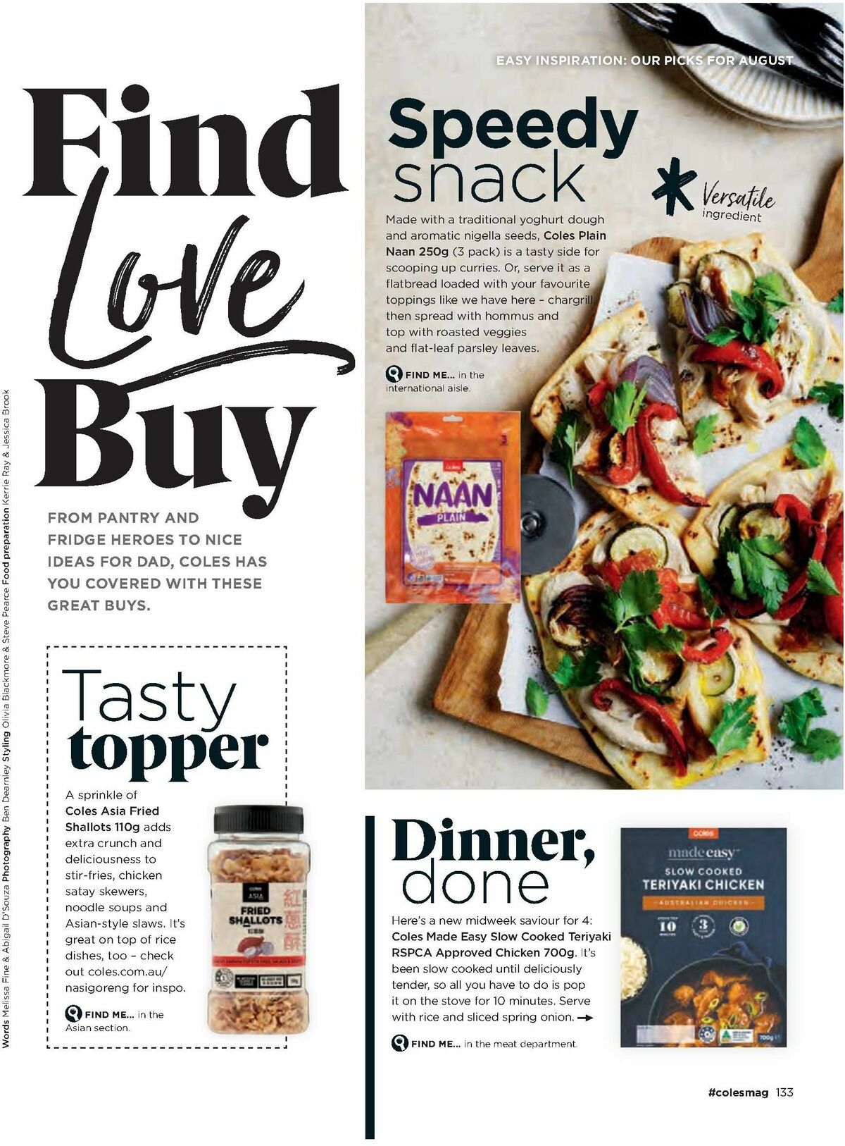 Coles Magazine August Catalogues from 1 August