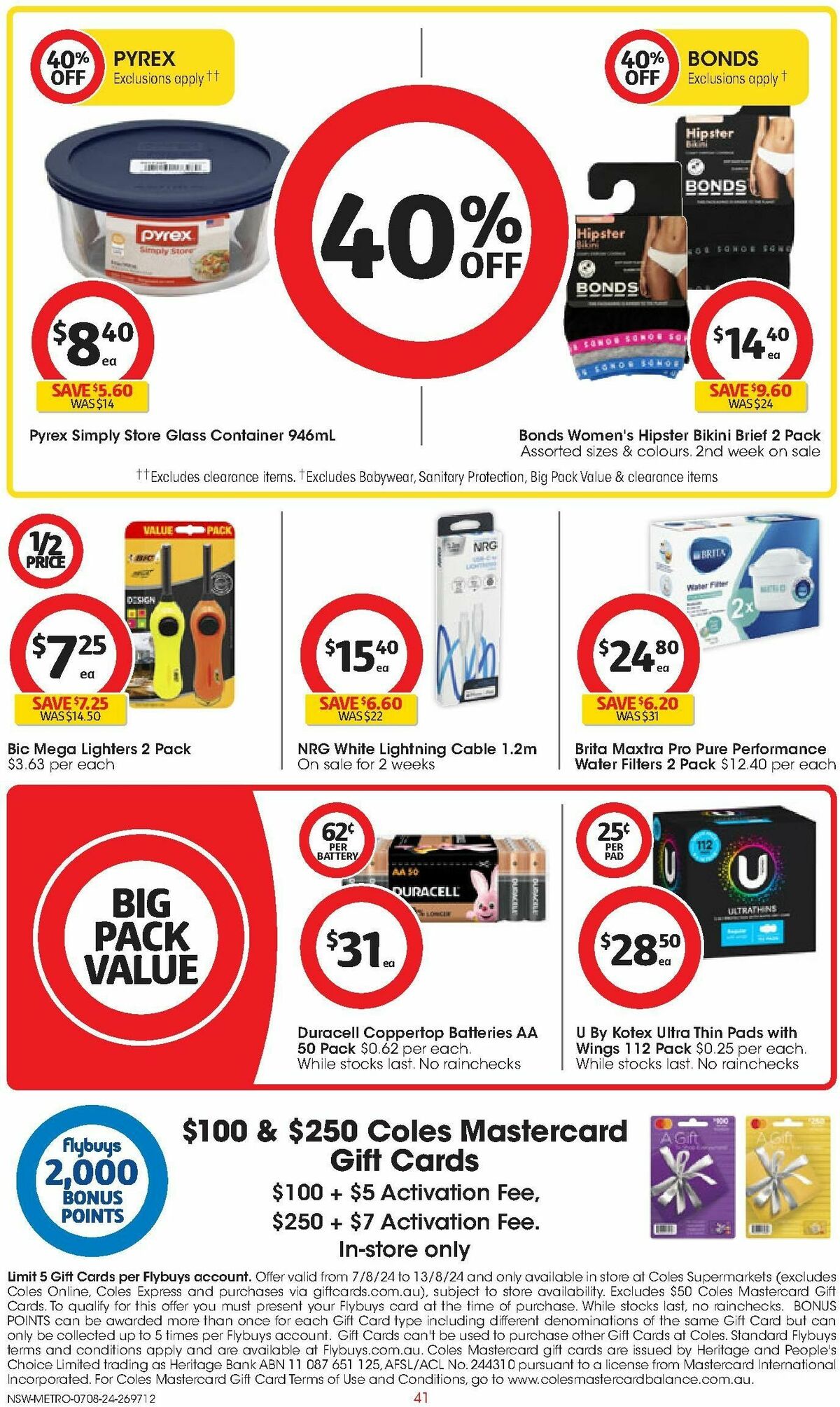 Coles Catalogues from 7 August