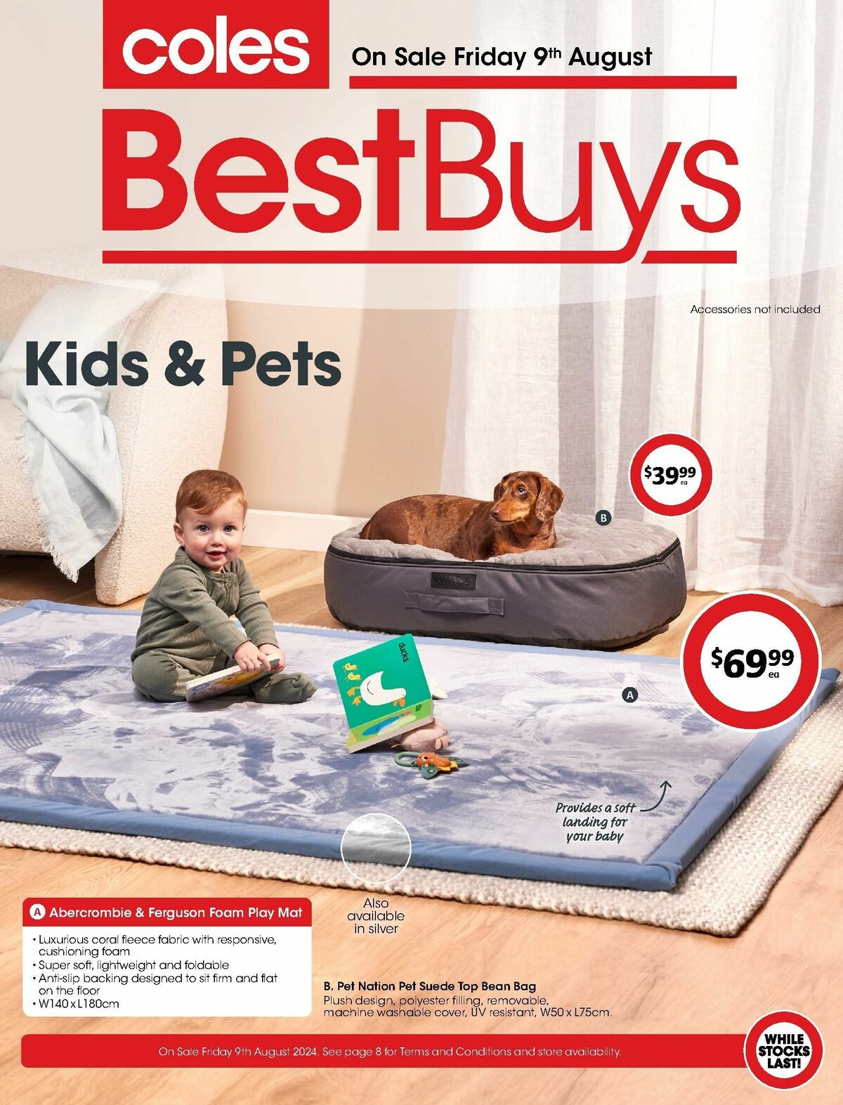 Coles Best Buys - Kids & Pets Catalogues from 9 August