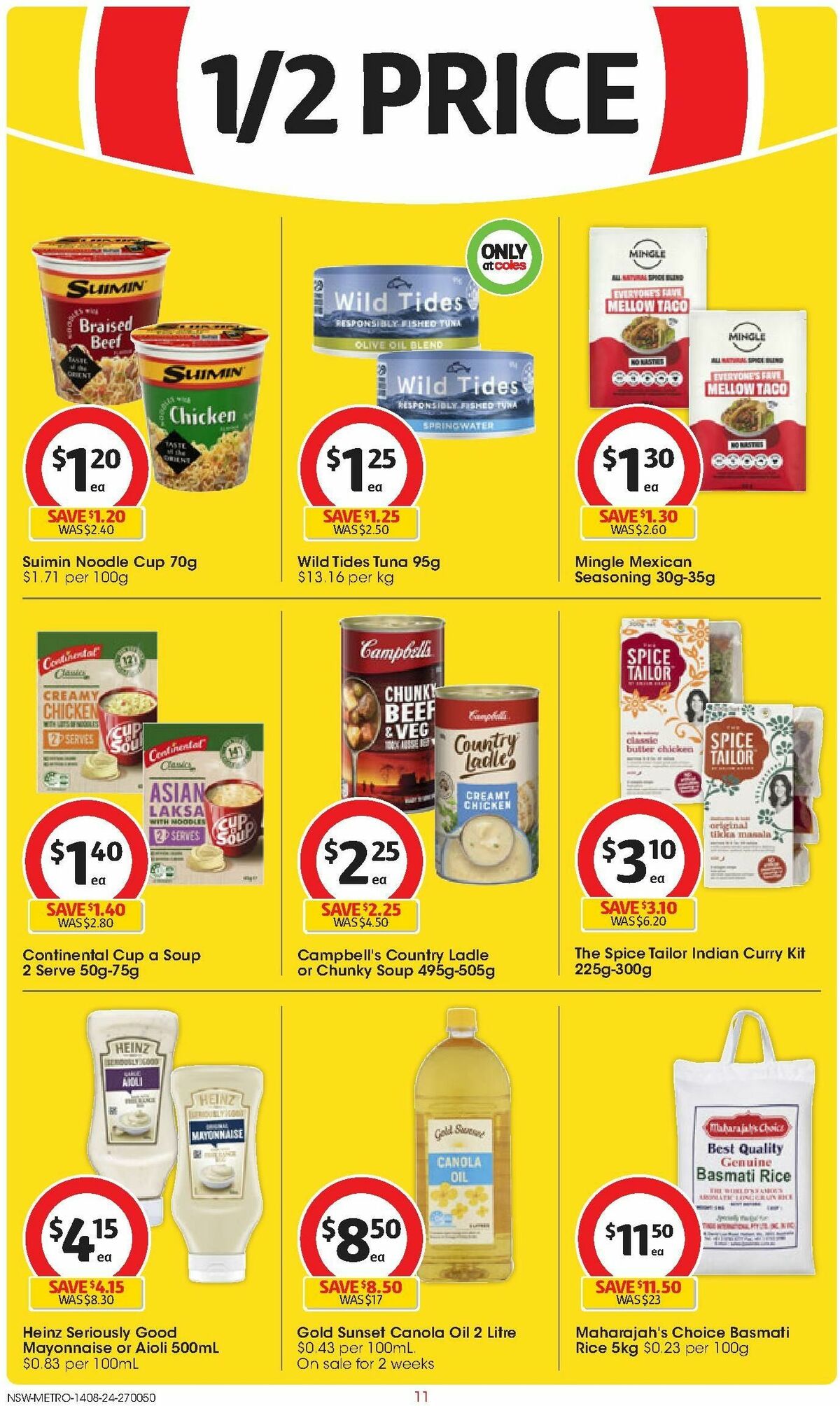 Coles Catalogues from 14 August