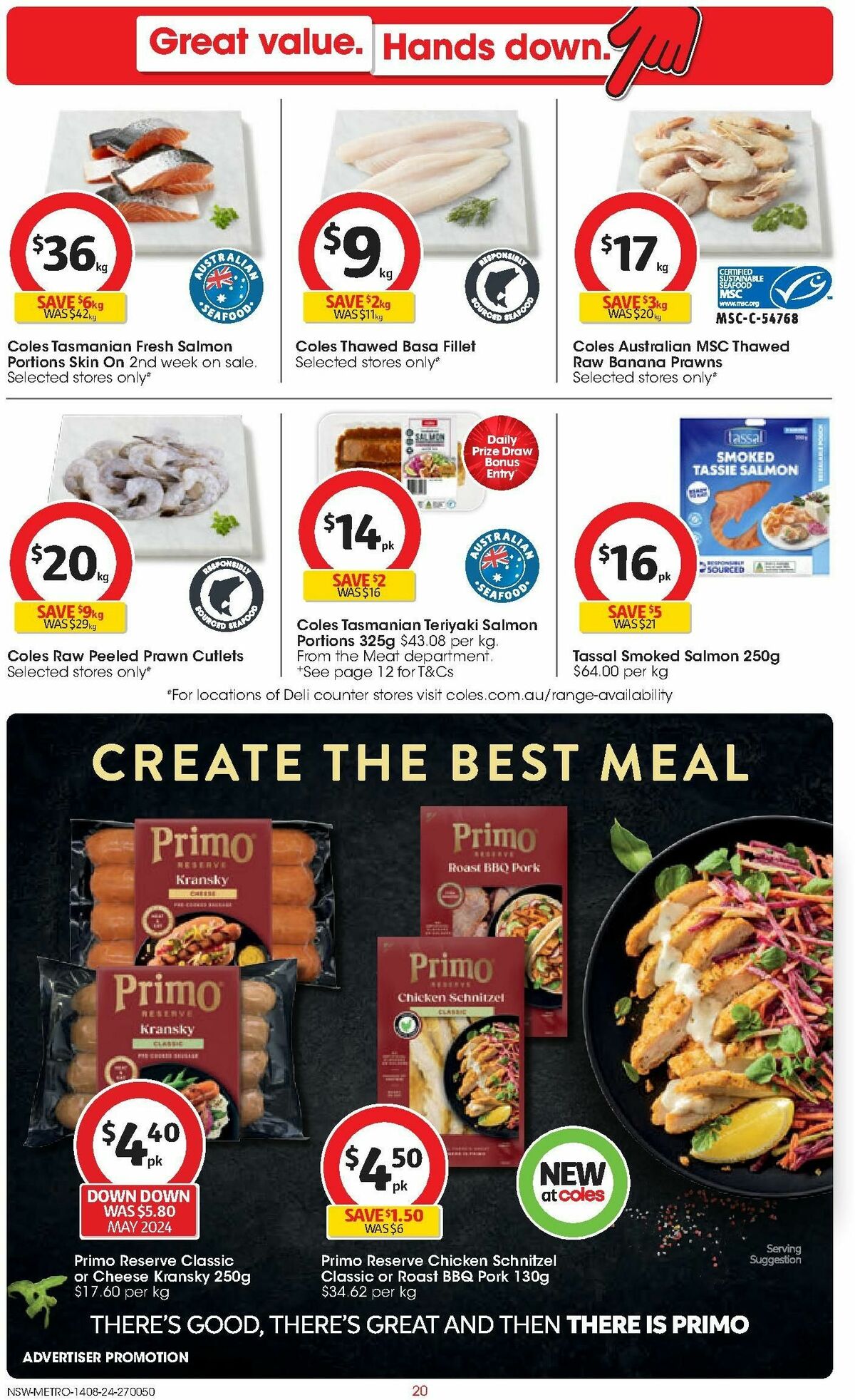 Coles Catalogues from 14 August