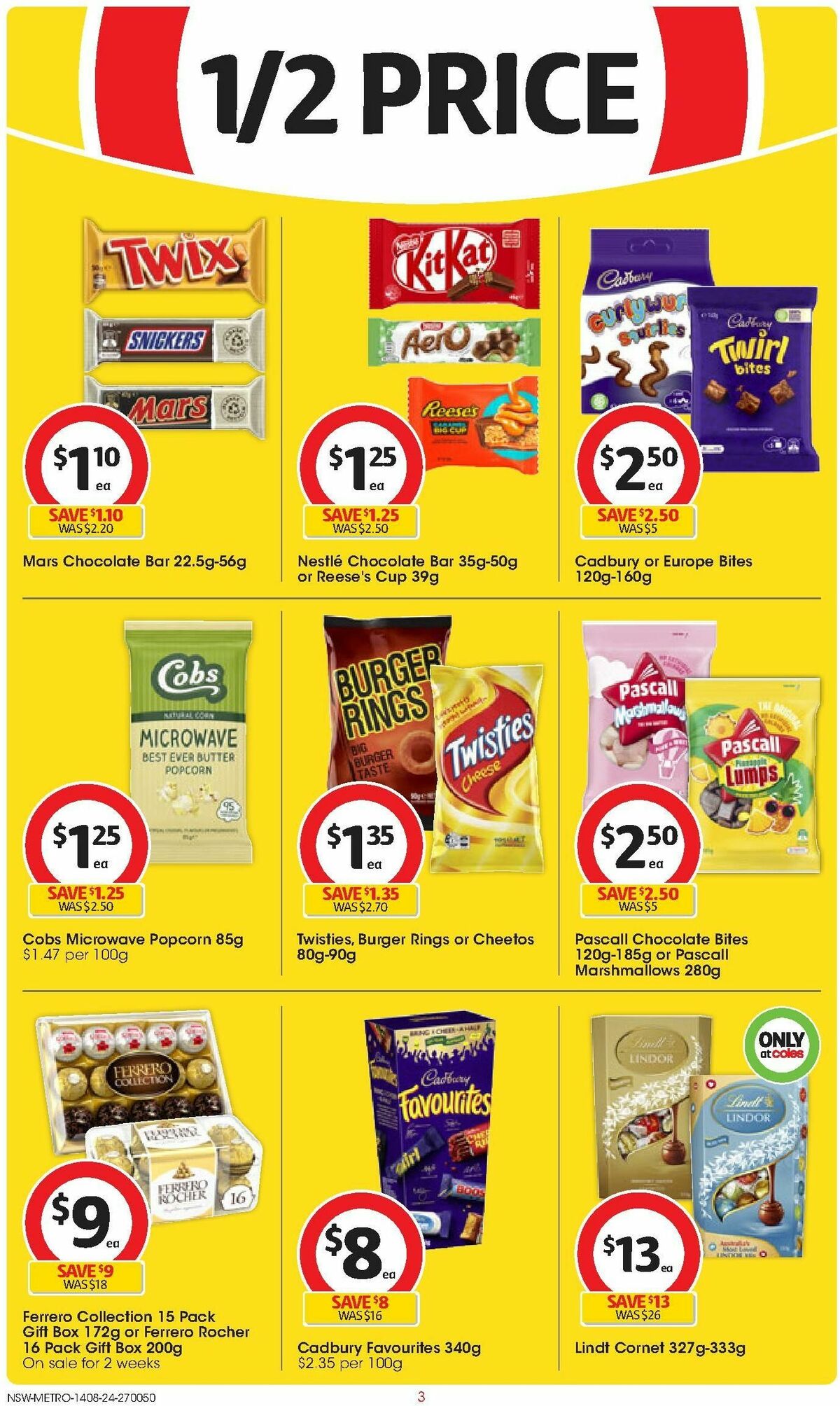 Coles Catalogues from 14 August