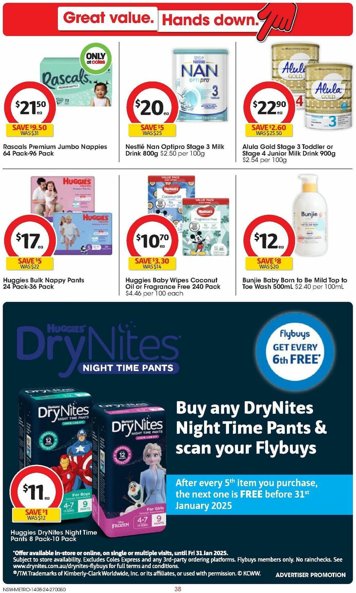 Coles Catalogues from 14 August