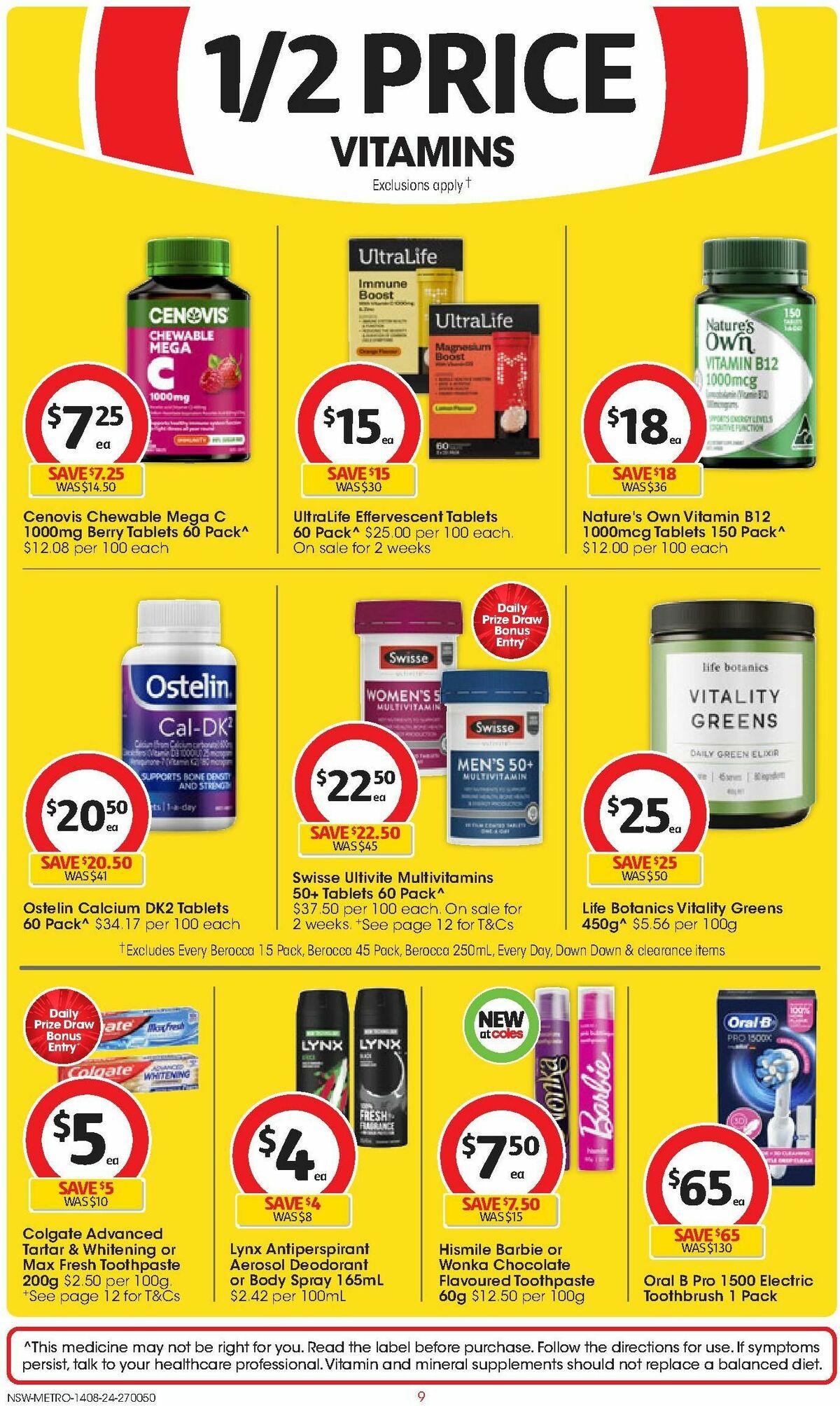 Coles Catalogues from 14 August